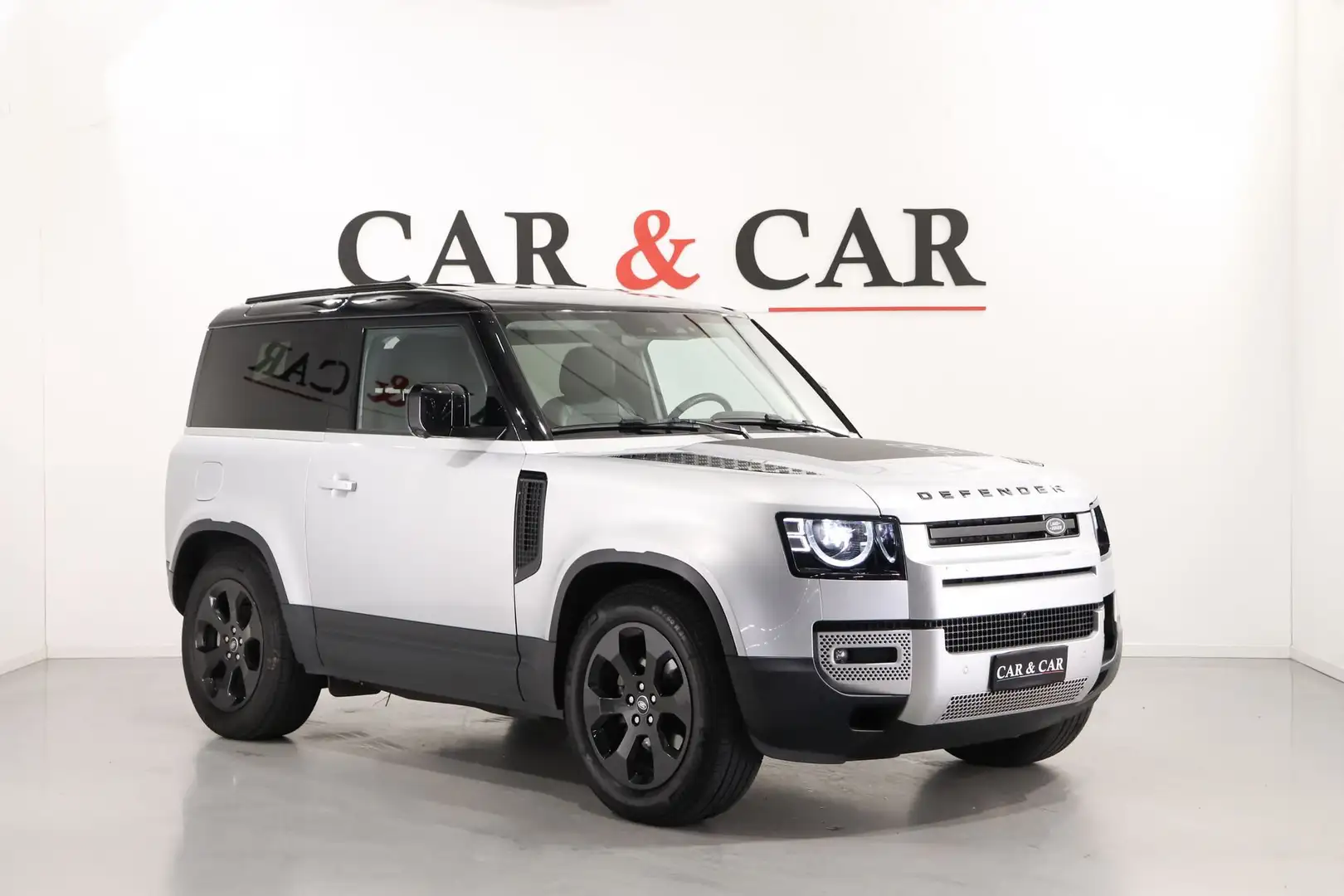 Land Rover Defender 90 3.0D I6 250 CV AWD Auto SE Silber - 1