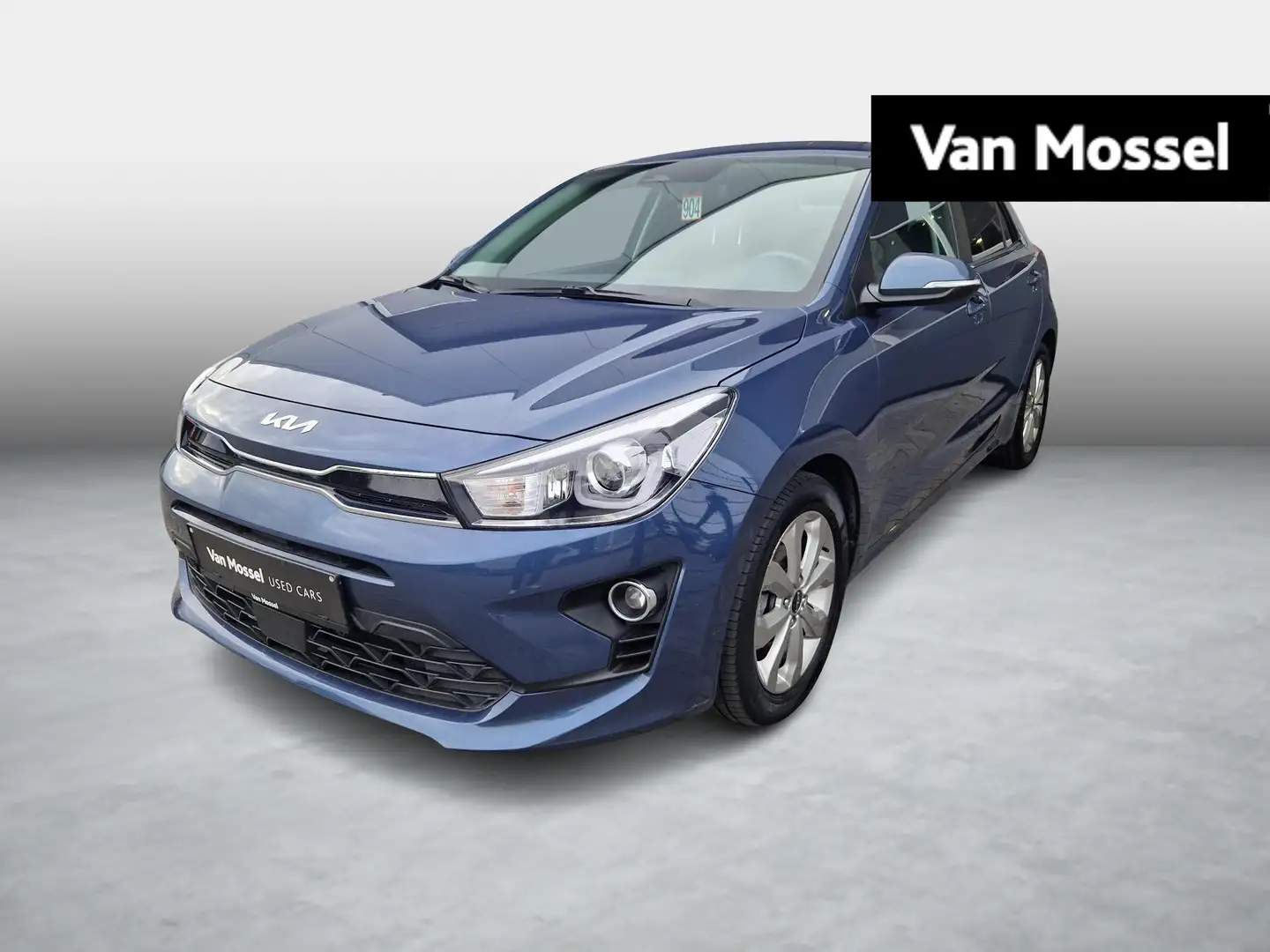 Kia Rio Pulse 1.2 ISG + Nav Pack Blauw - 1