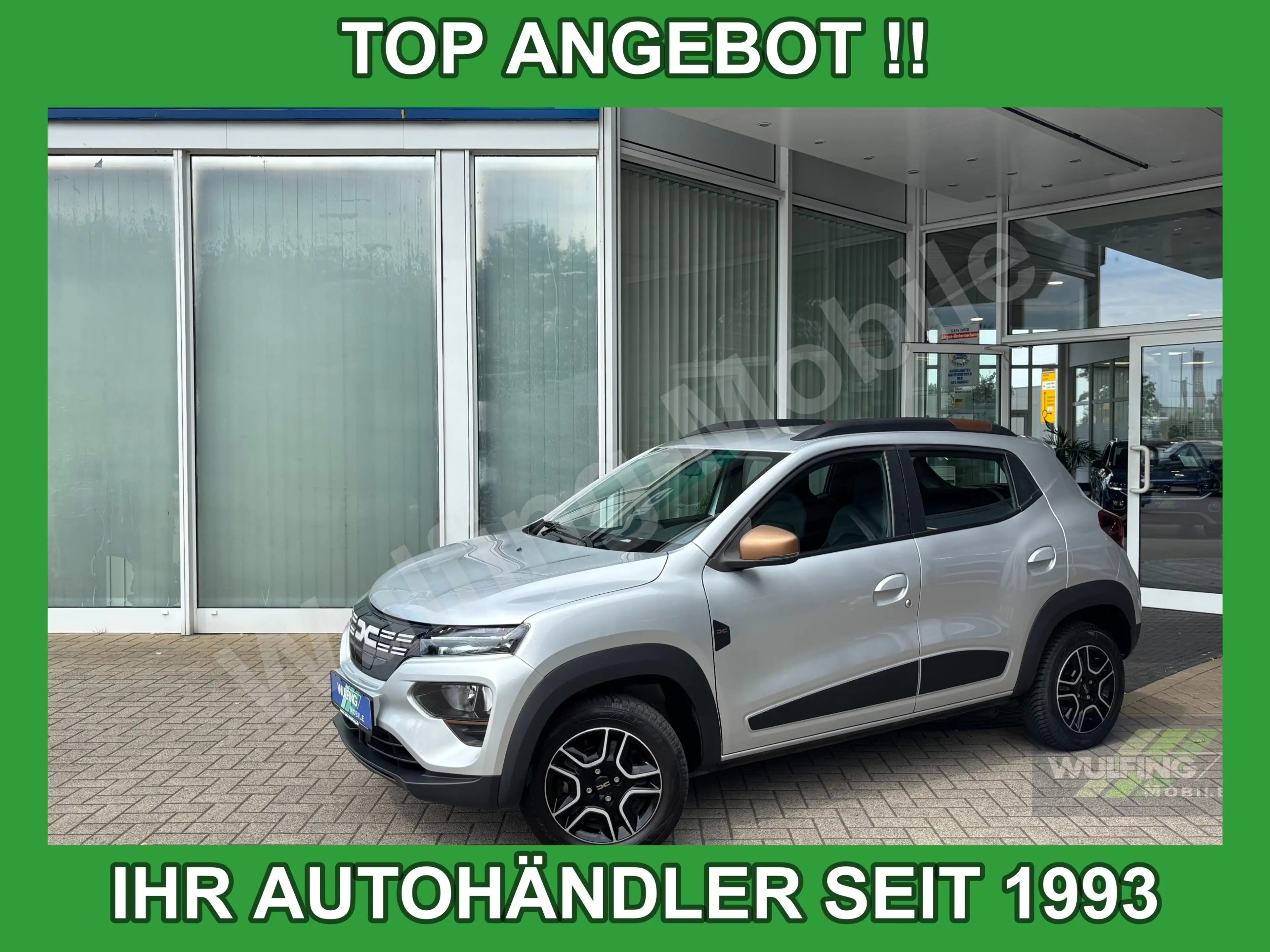 Dacia Spring Extreme Garantie-Verläng. 08.2027 Navi LED