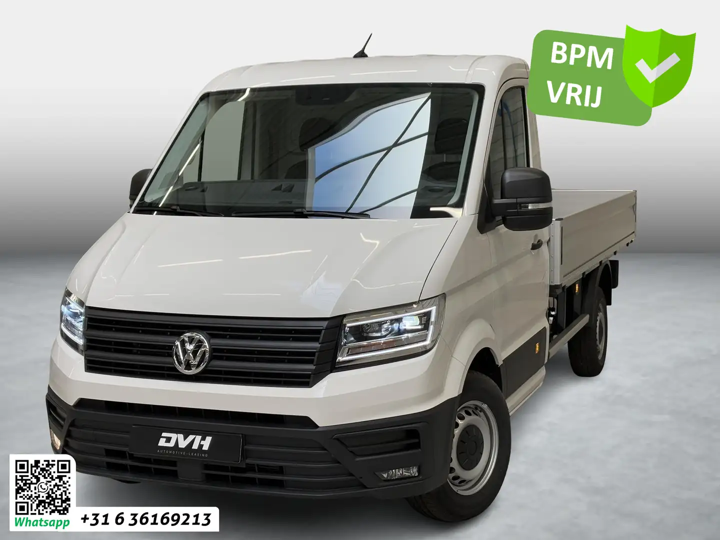 Volkswagen Crafter 35 2.0 TDI L3 Highline Pick-Up White - 1