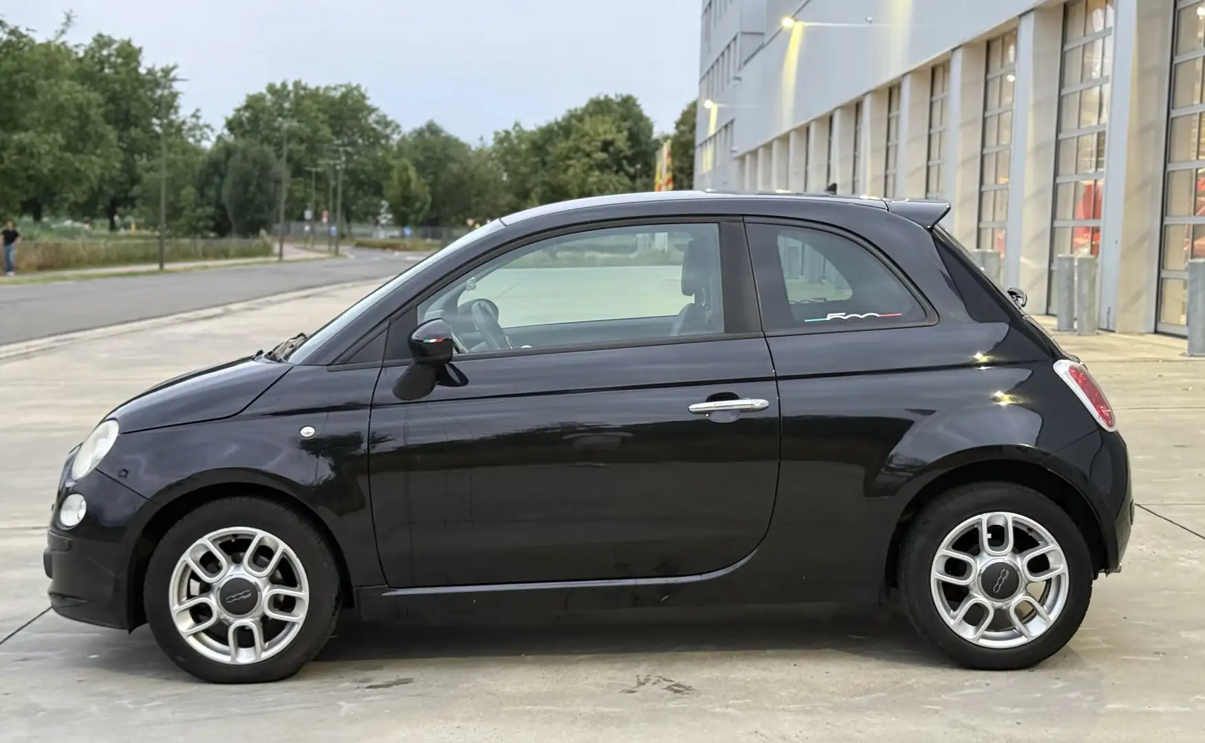 Fiat 500 1.2 BENZINE AUTOMAAT | SPORT ÉDITION | TOP! Zwart - 2
