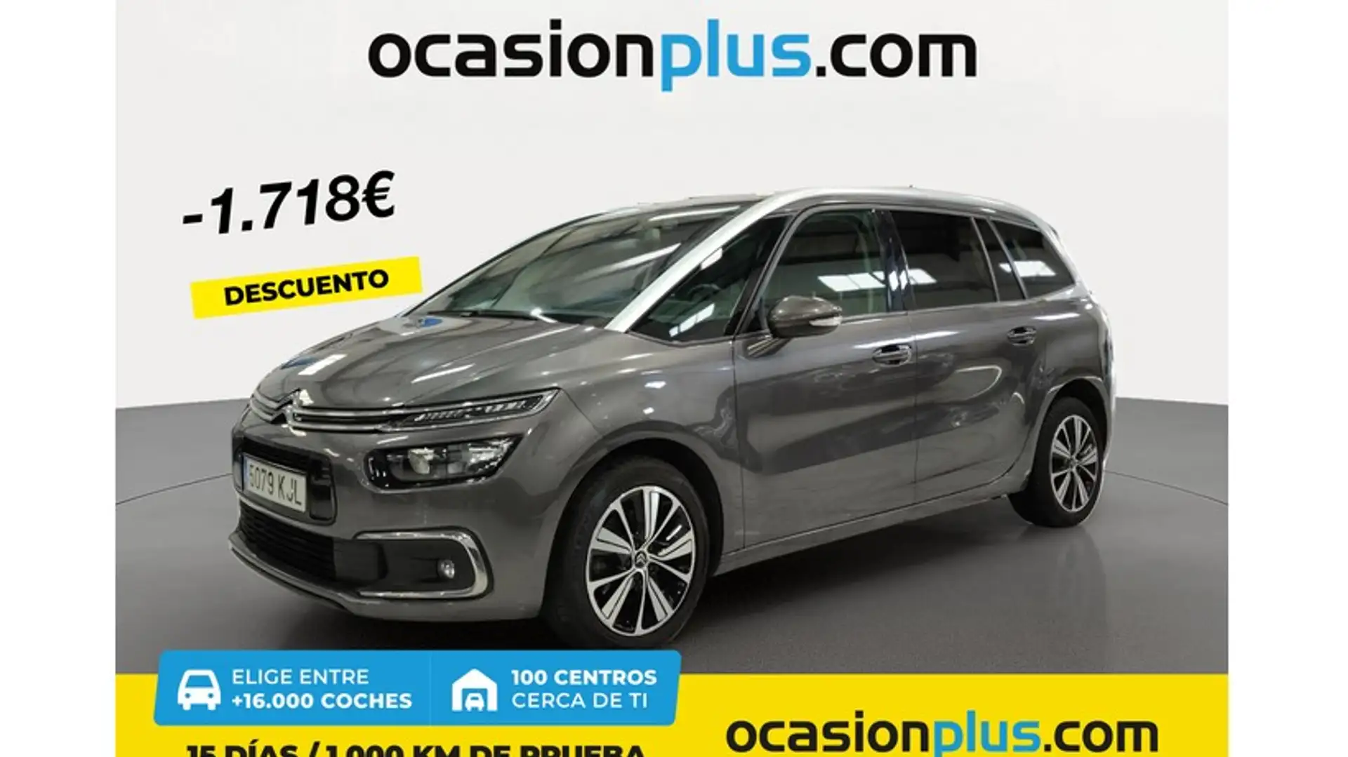 Citroen C4 Grand Picasso 2.0BlueHDI S&S Shine 150 Gris - 1