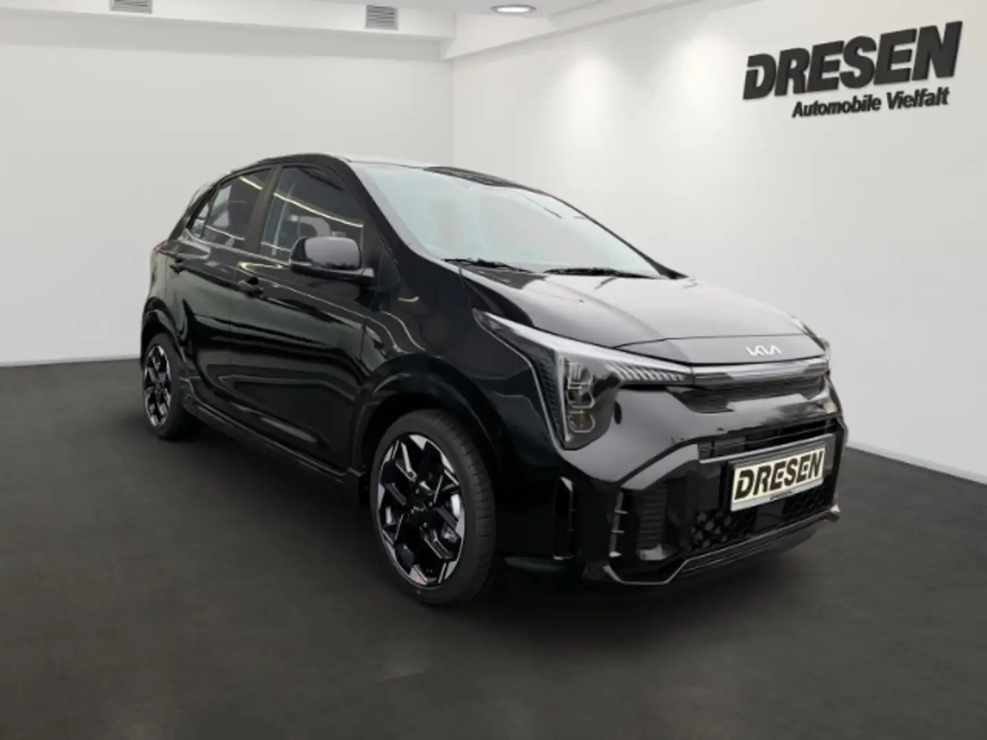 Kia Picanto GT-Line NAVI, SITZ-, LENKRADHEIZUNG, TEMPOMAT Zwart - 2