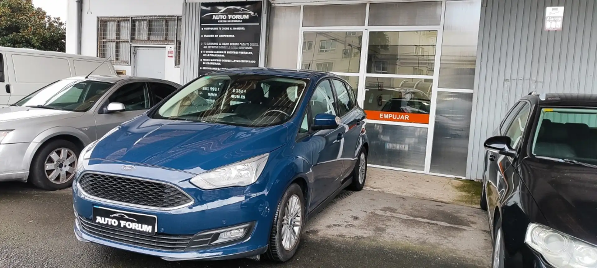 Ford C-Max 1.0 Ecoboost Auto-S&S Trend+ 125 Azul - 1
