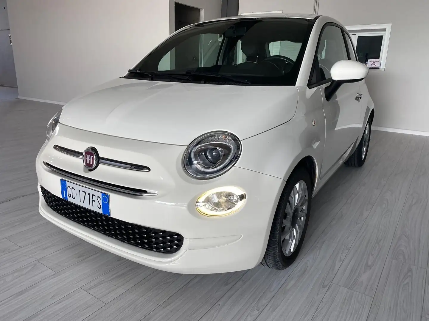 Fiat 500 FIAT 500 LOUNGE HYBRID 70CV - NEOPATENTATI Blanc - 2