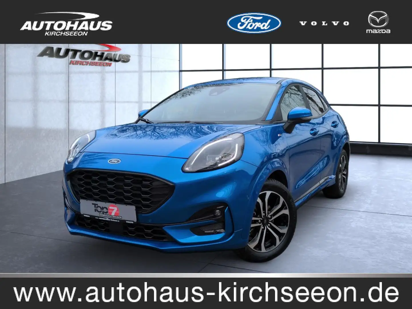 Ford Puma 1.0 EcoBoost ST-Line Automatik Bluetooth Navi Blau - 1