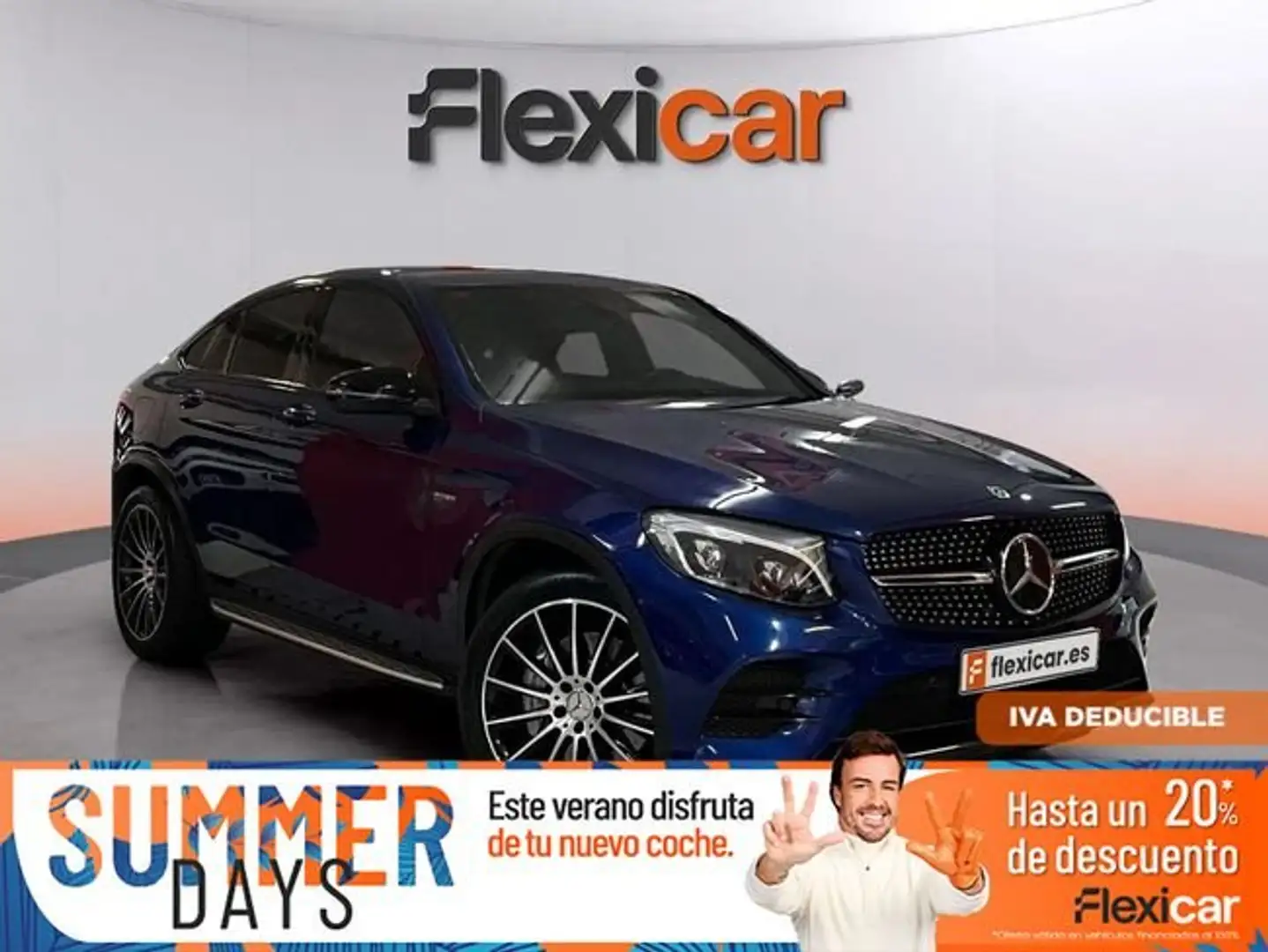 Mercedes-Benz GLC 43 AMG Mercedes-AMG 4MATIC Modrá - 1