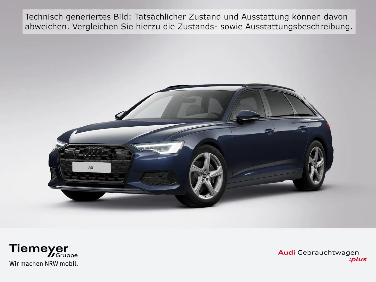 Audi A6 45 TDI Q ADVANCED MATRIX AHK MEMORY KAM Blau - 1