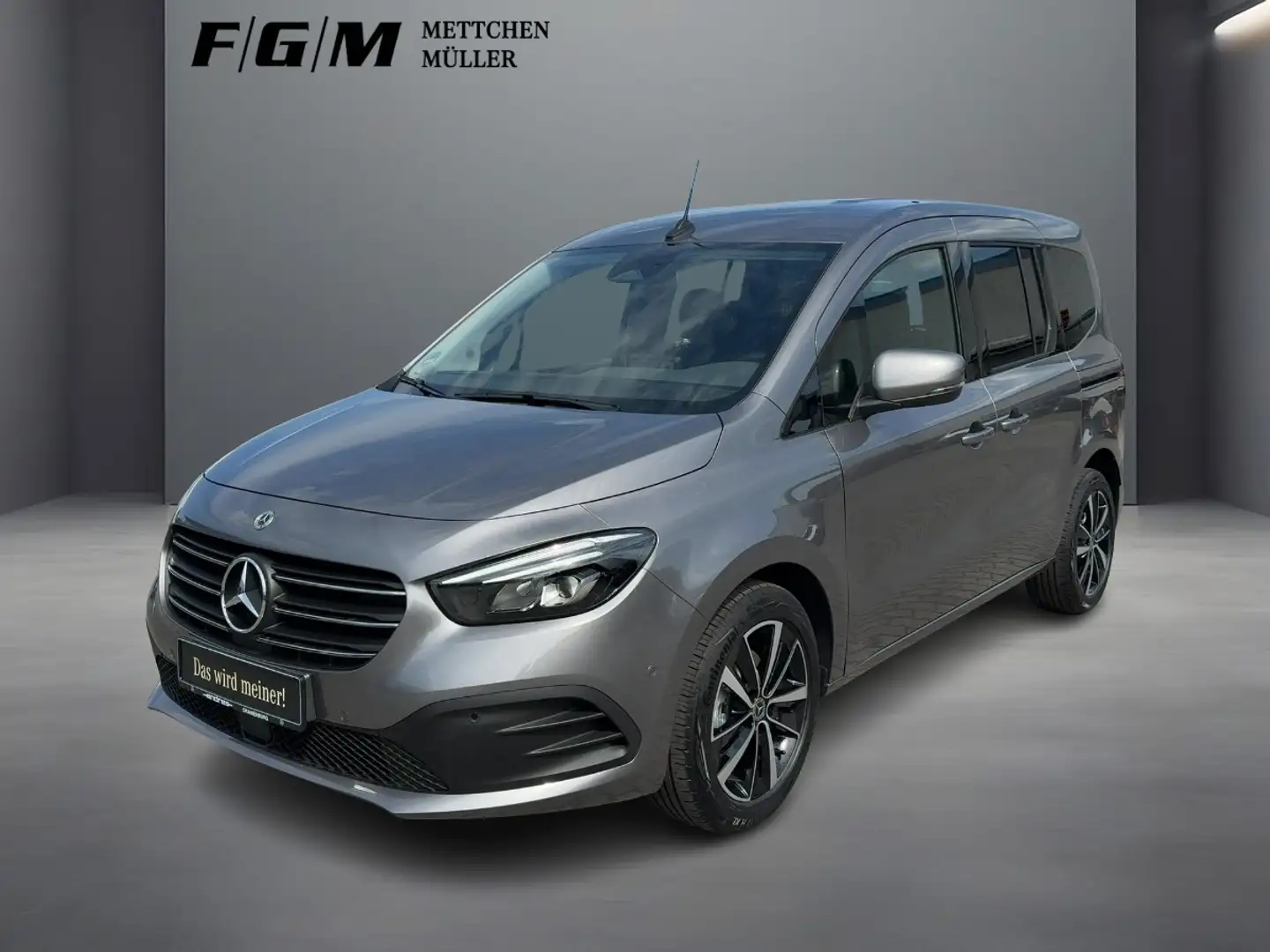 Mercedes-Benz T-Class T 180 d EDITION Progressive +MBUX+LED+AHK Grau - 1