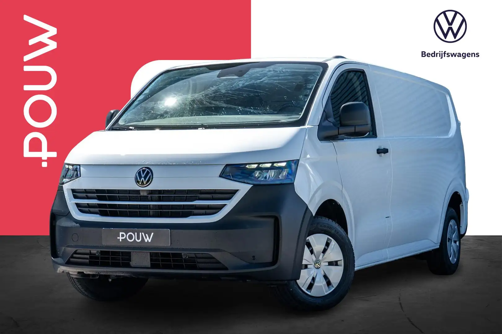 Volkswagen Transporter e-Transporter 34 218pk L2H1 64 kWh | Achteruitrijc Wit - 1