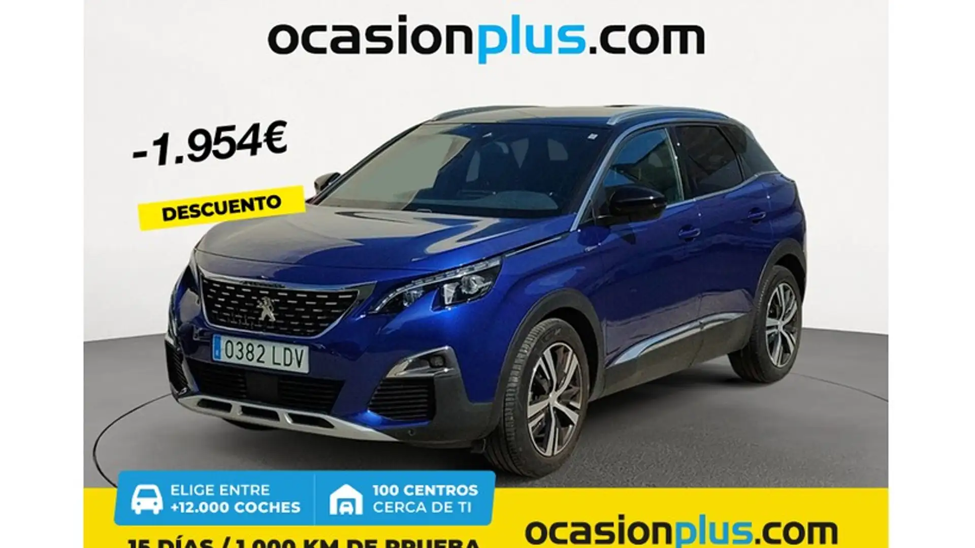 Peugeot 3008 1.6 BlueHDi Style 120 Azul - 1