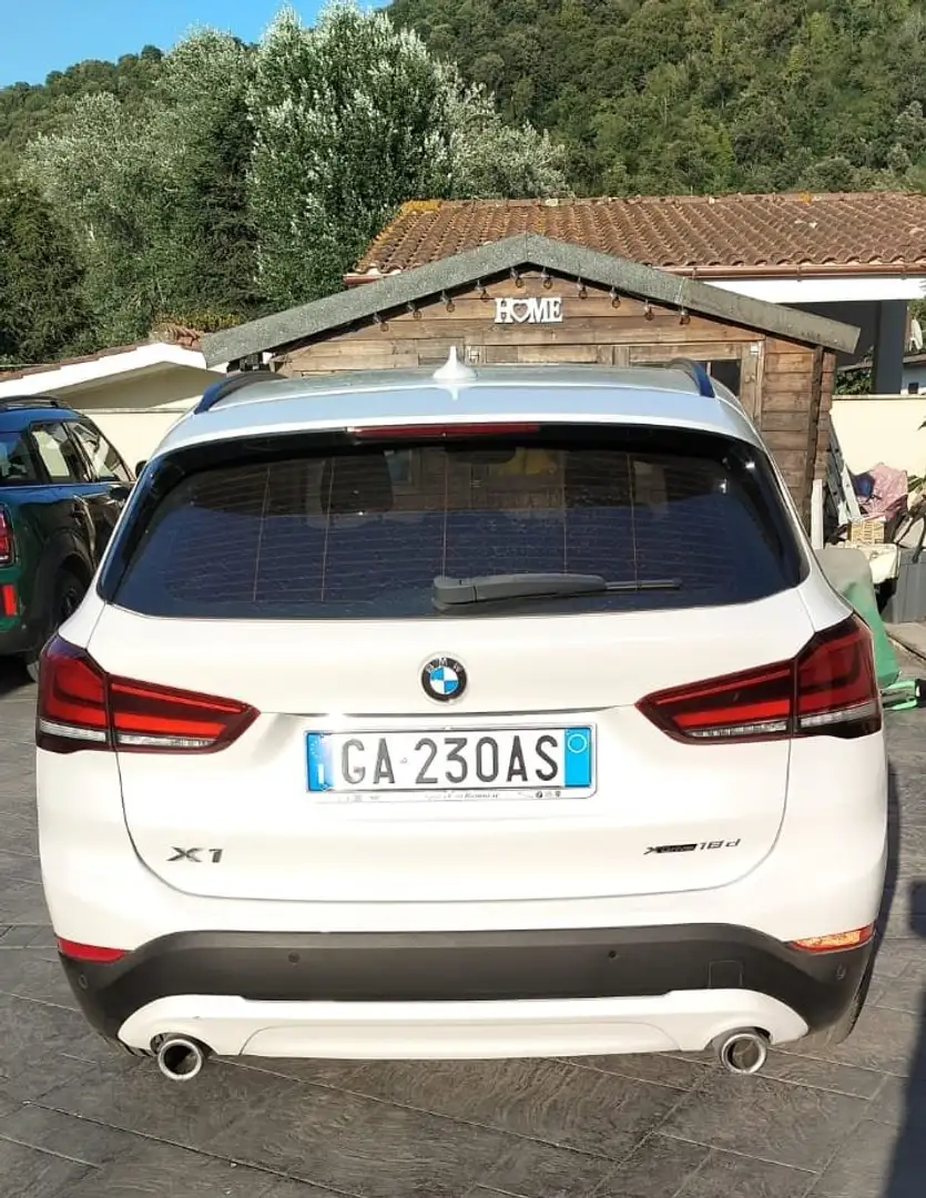 BMW X1 X Drive 18D Bianco - 2