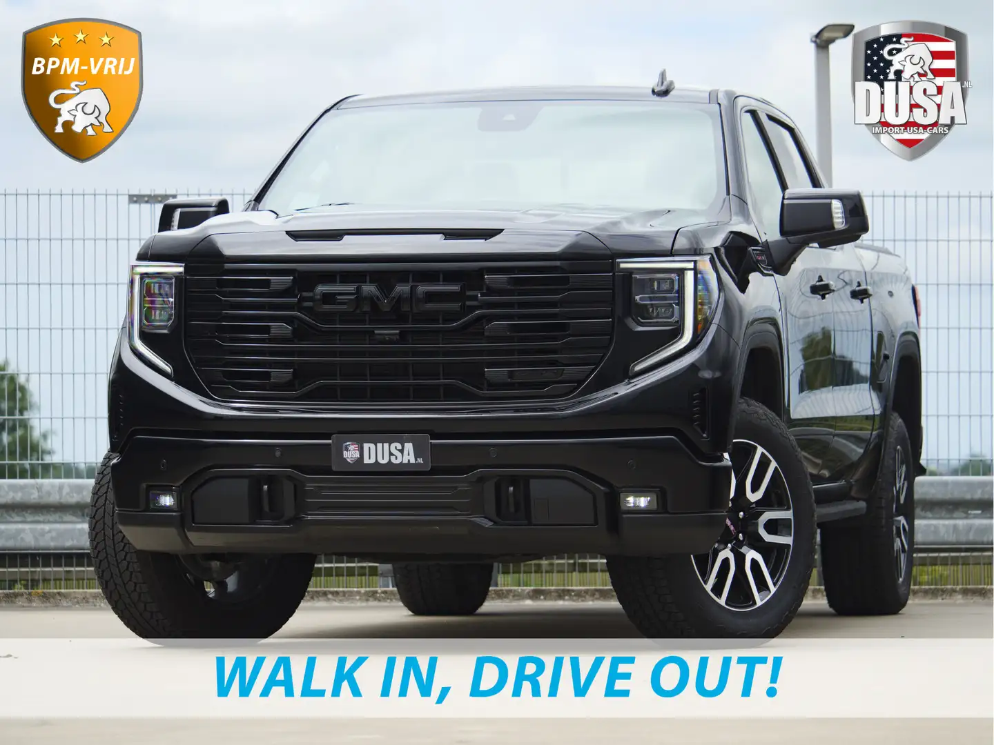 GMC Sierra 1500 | AT4 | 6.2L V8 | 360 Camera  | Head-up displ Noir - 1