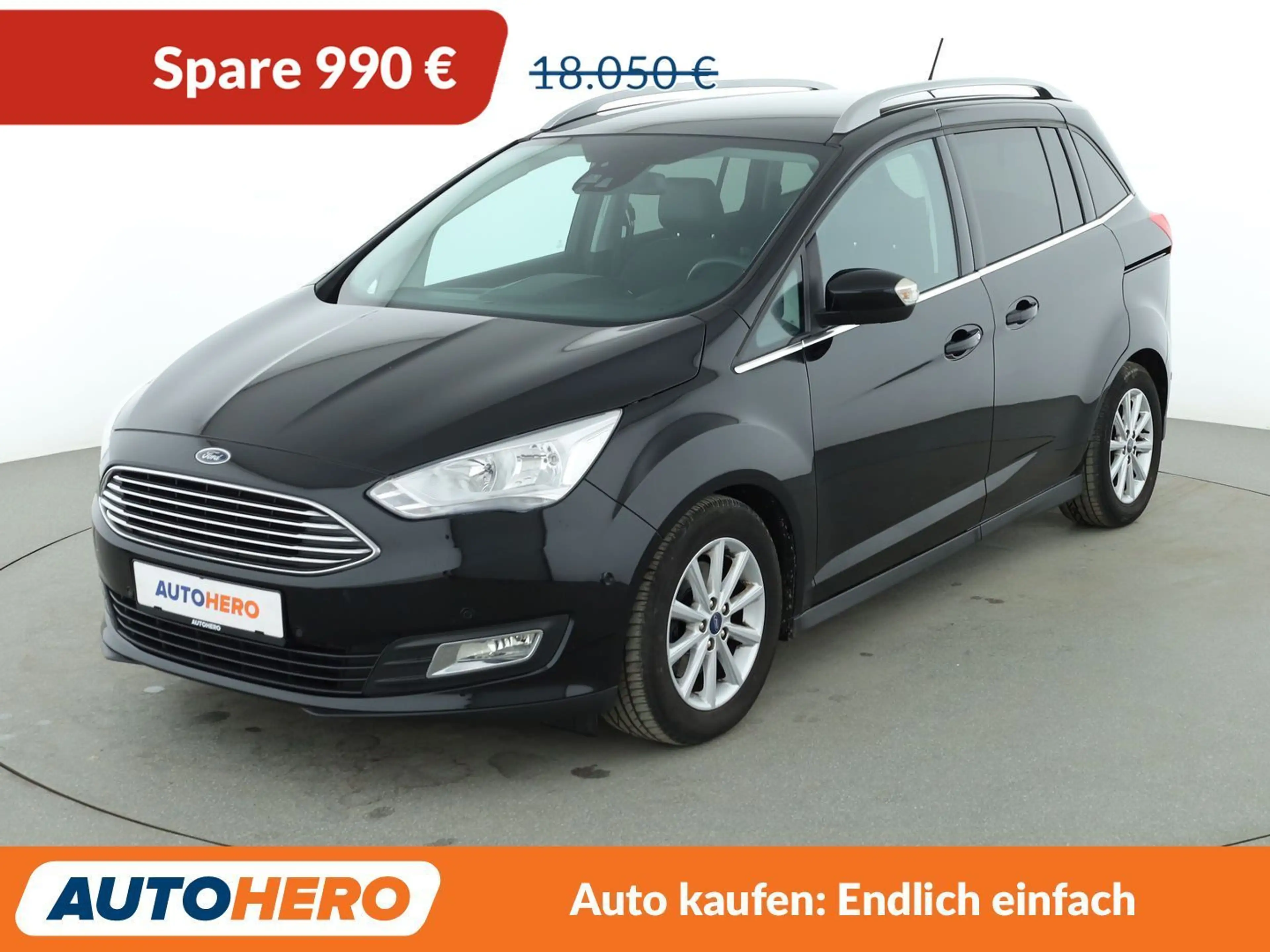 Ford Grand C-Max 1.5 EcoBoost Titanium Aut.*7-SITZER*NAVI*CAM*