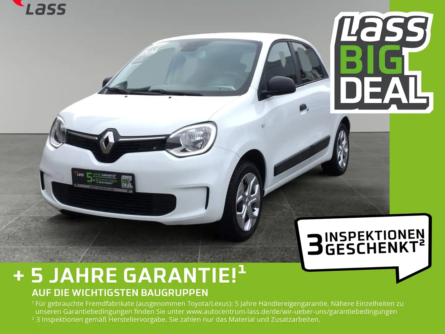 Renault Twingo 1.0 Life +Ganzjahresreifen+Garantie+ Weiß - 1