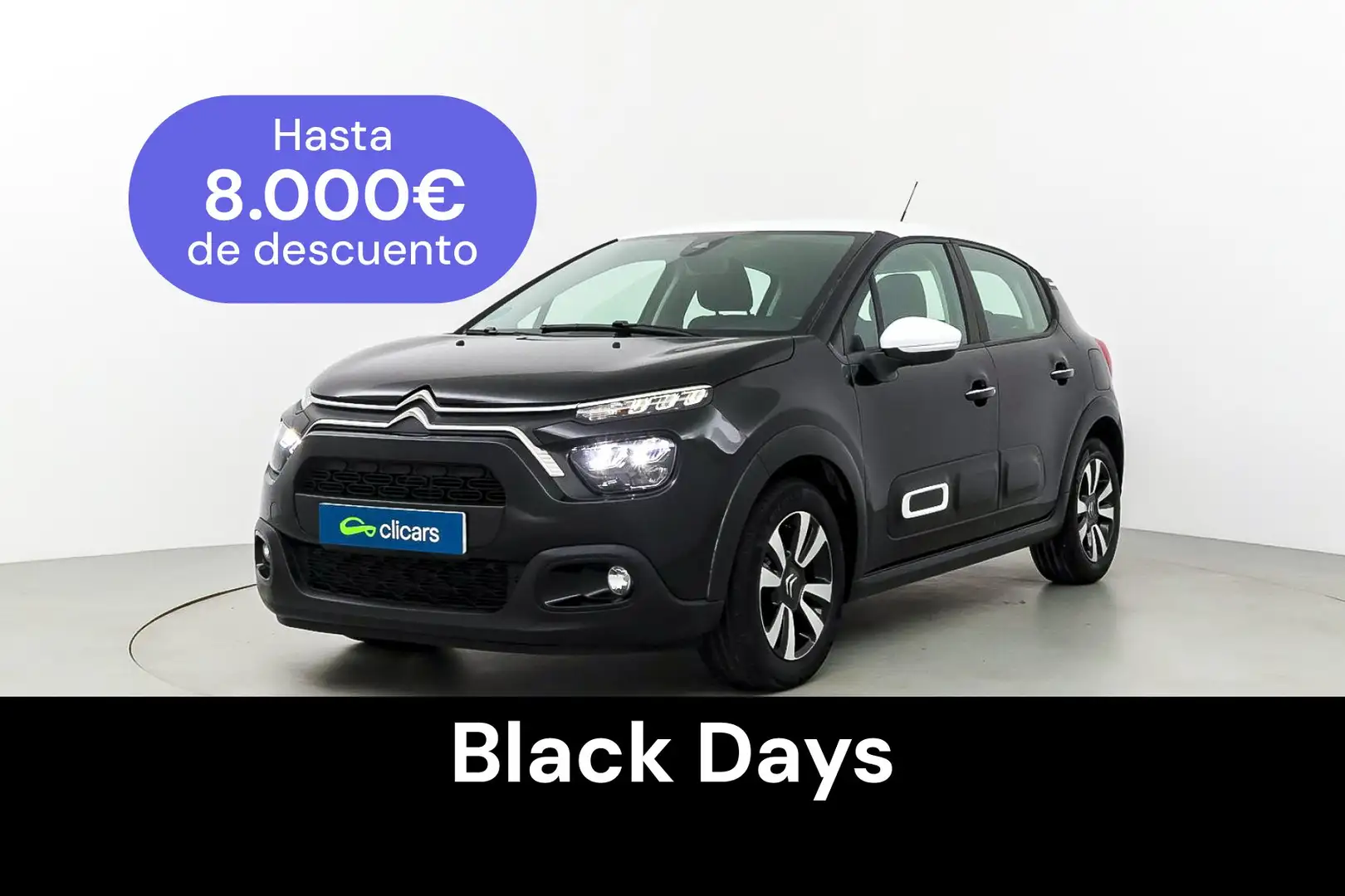 Citroen C3 1.2 PureTech S&S Feel Pack 83 Negro - 1