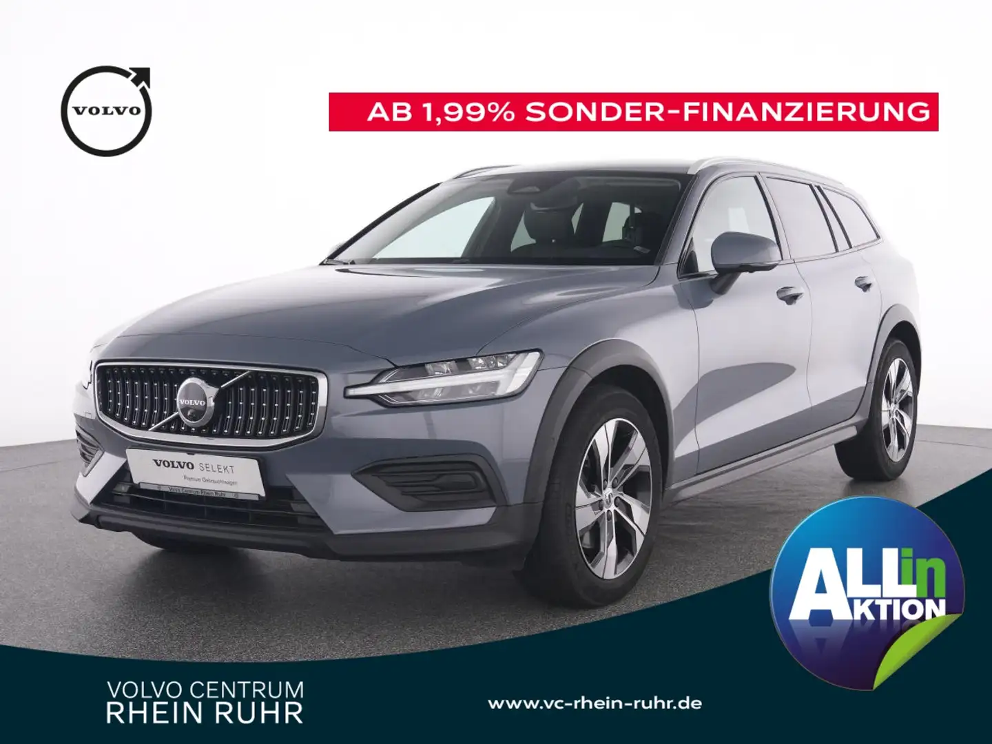 Volvo V60 V 60 Cross Country B4 AWD+WSS BEH+DRIVER ASSIST+ + Grau - 1