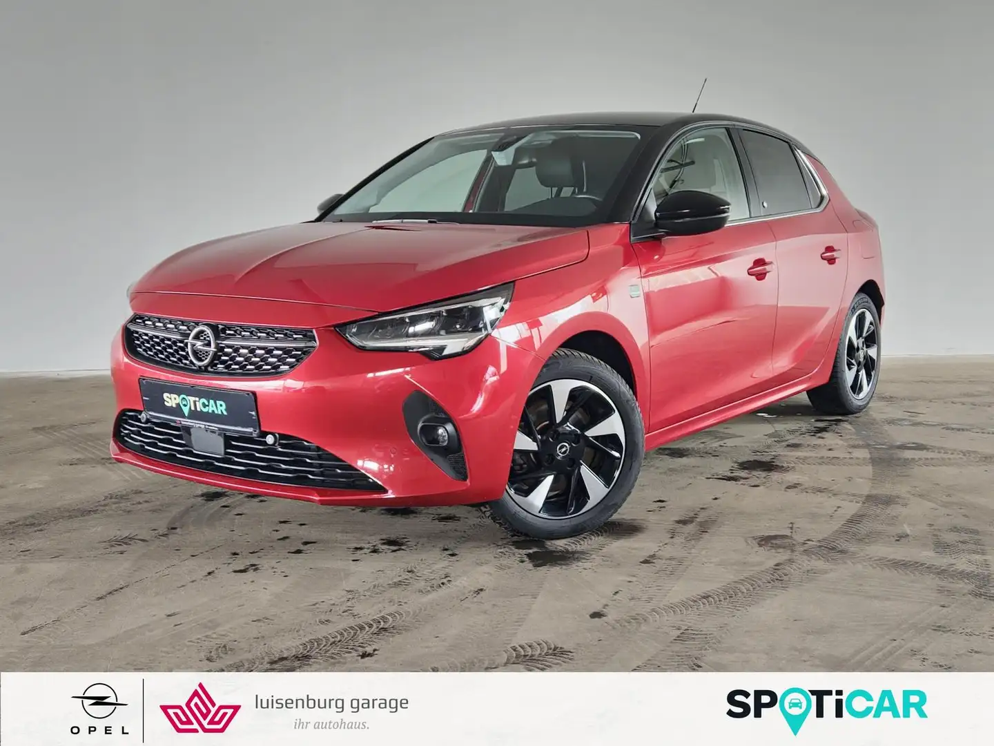 Opel Corsa-e Elegance ELEKTRO 3-Phasen | Navi | SHZ Rot - 1
