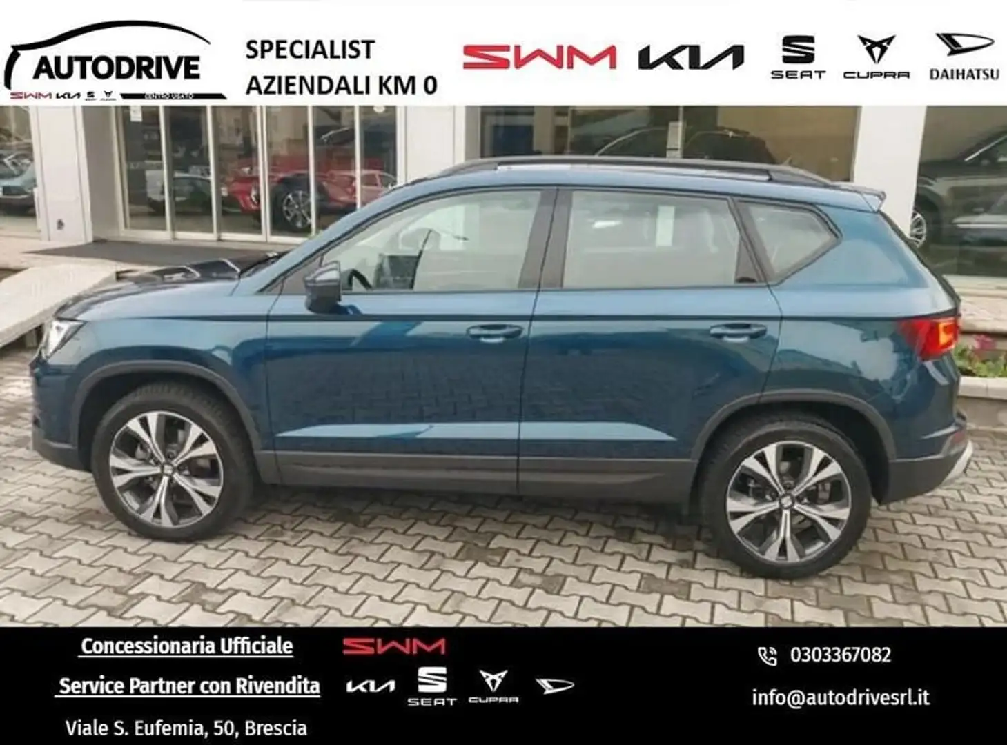 SEAT Ateca 2.0 TDI 4DRIVE DSG Business Blu/Azzurro - 1