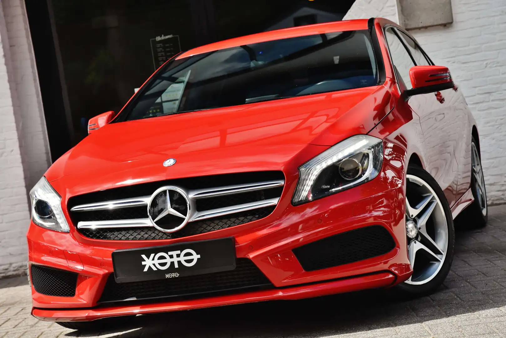 Mercedes-Benz A 180 AMG LINE *** TOP CONDITION / 74TKM *** Rouge - 1
