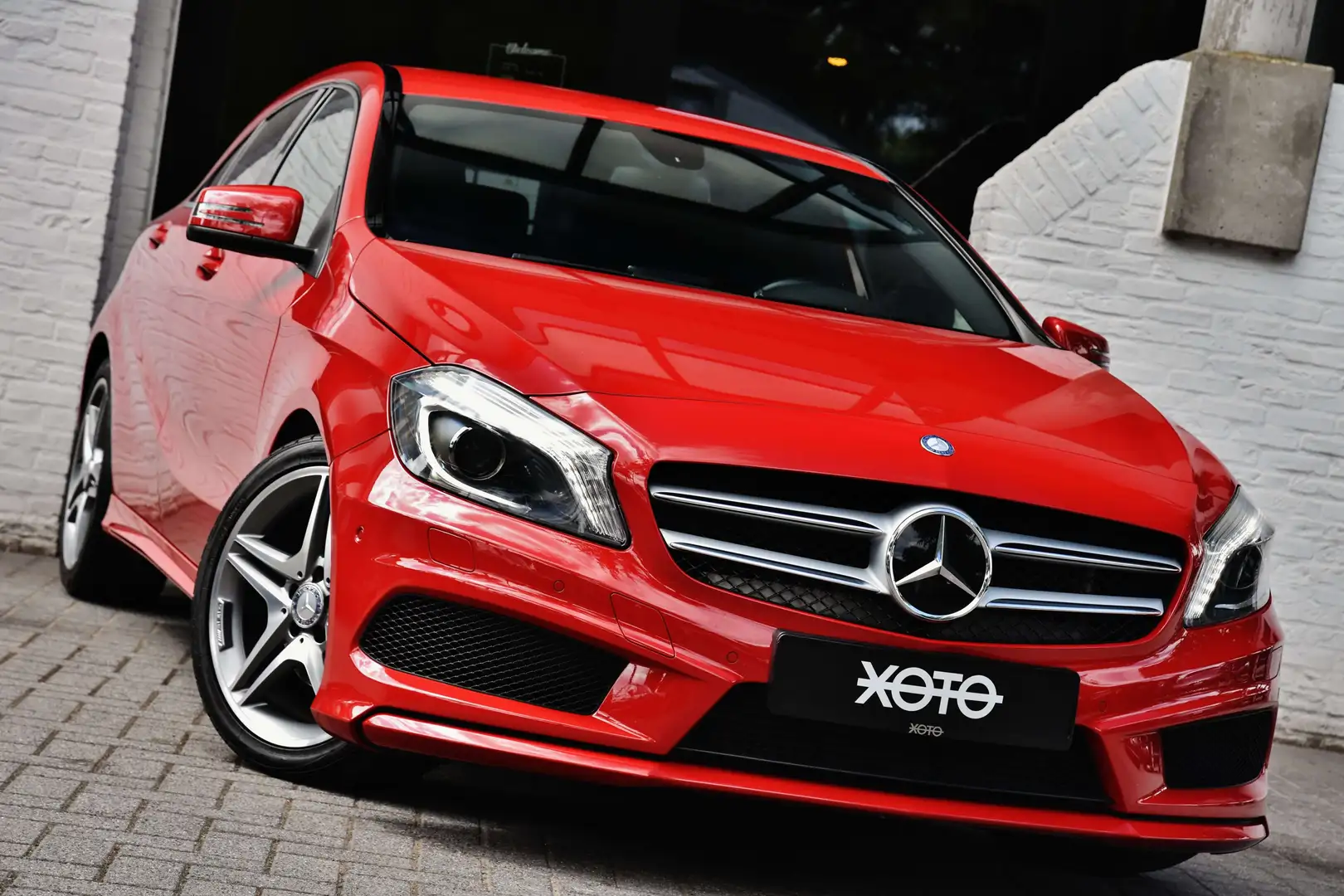 Mercedes-Benz A 180 AMG LINE *** TOP CONDITION / 74TKM *** Rouge - 2
