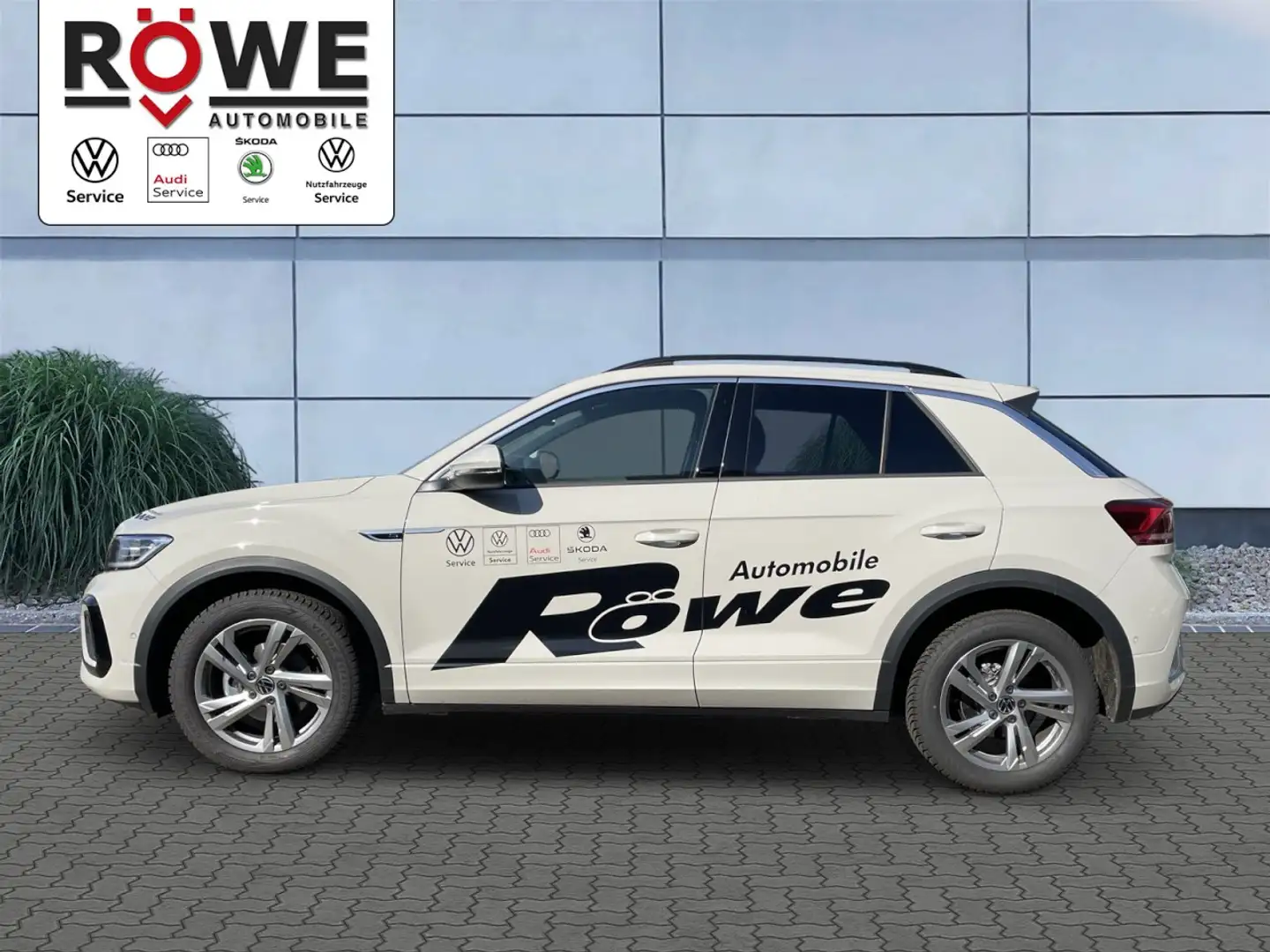 Volkswagen T-Roc R-Line 1.5 l TSI 150 PS DSG Klima Navi Grau - 2