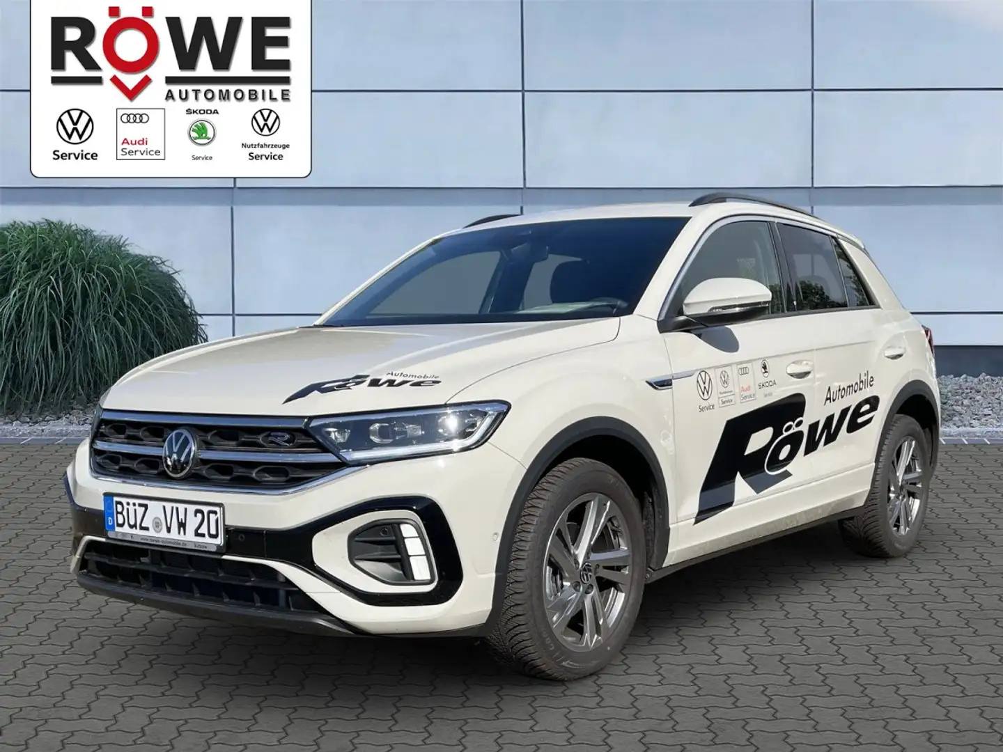 Volkswagen T-Roc R-Line 1.5 l TSI 150 PS DSG Klima Navi Grau - 1