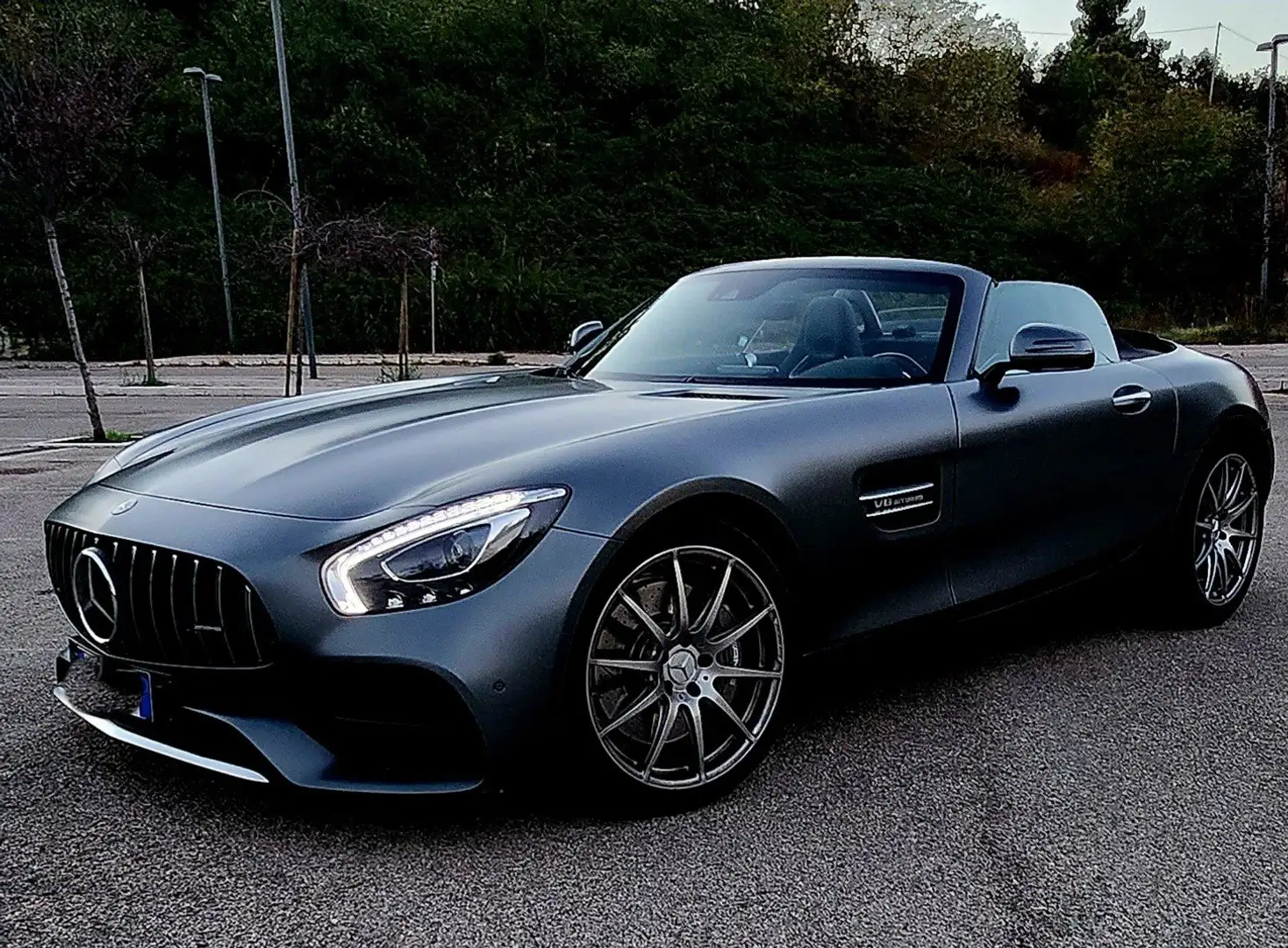 Mercedes-Benz AMG GT AMG GT Roadster 4.0 auto Grigio - 2