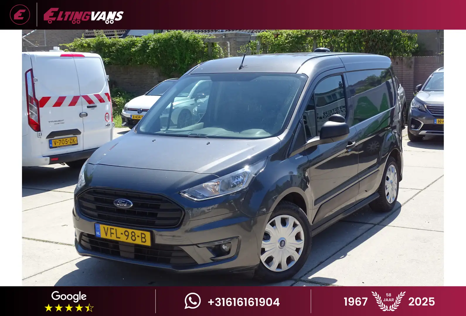 Ford Transit Connect 1.5 EcoBlue L1 Trend Grijs - 1