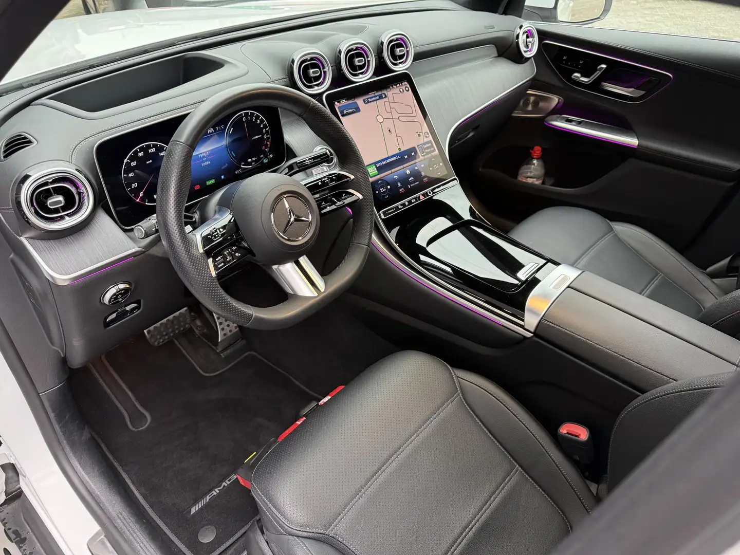 Mercedes-Benz GLC 400 400e 4Matic AMG Pano | Luchtvering | Trekhaak | Bu Wit - 2