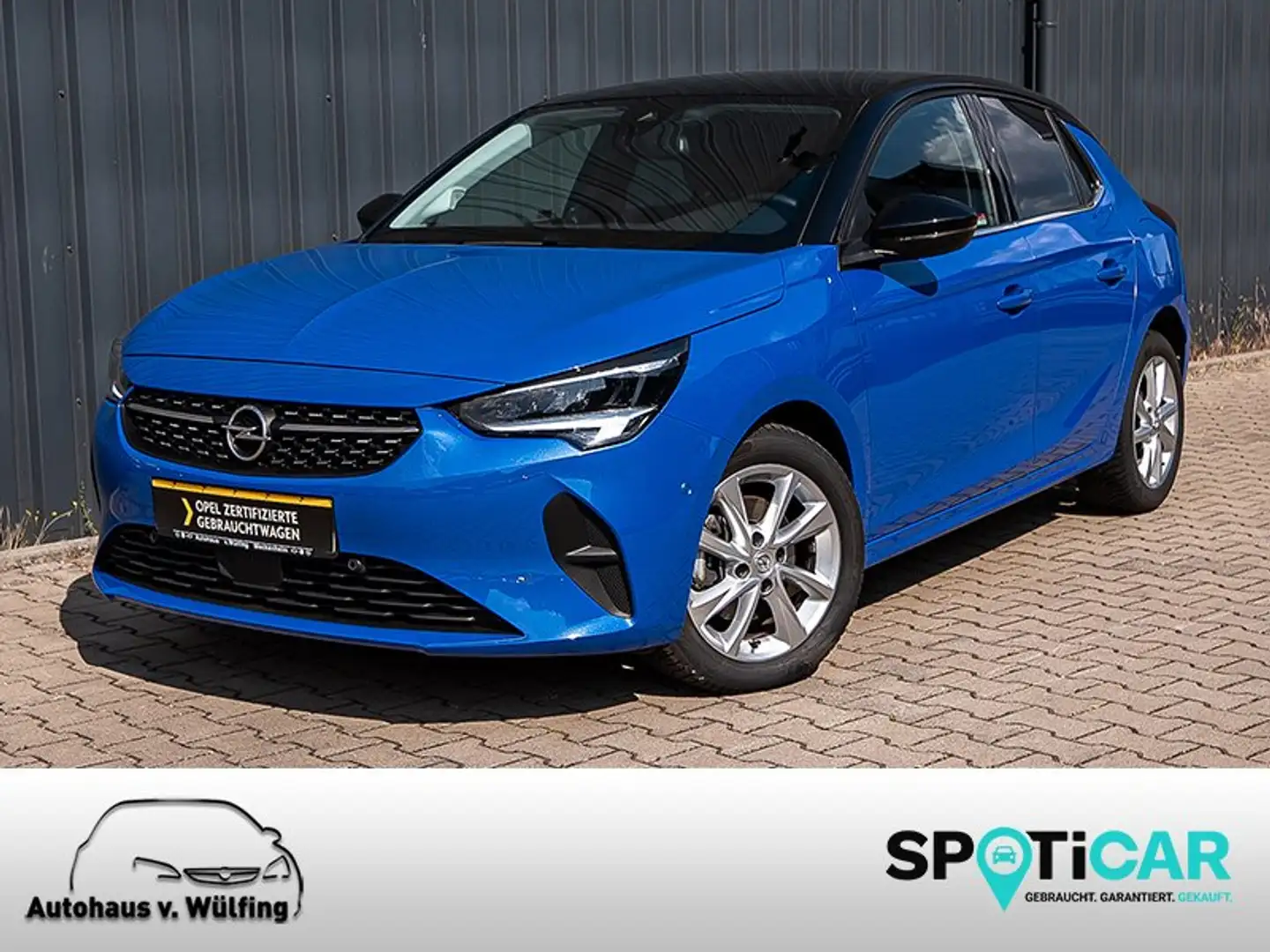 Opel Corsa Elegance +SEHR GEPFLEGT+GUTE AUSSTATTUNG+ plava - 1