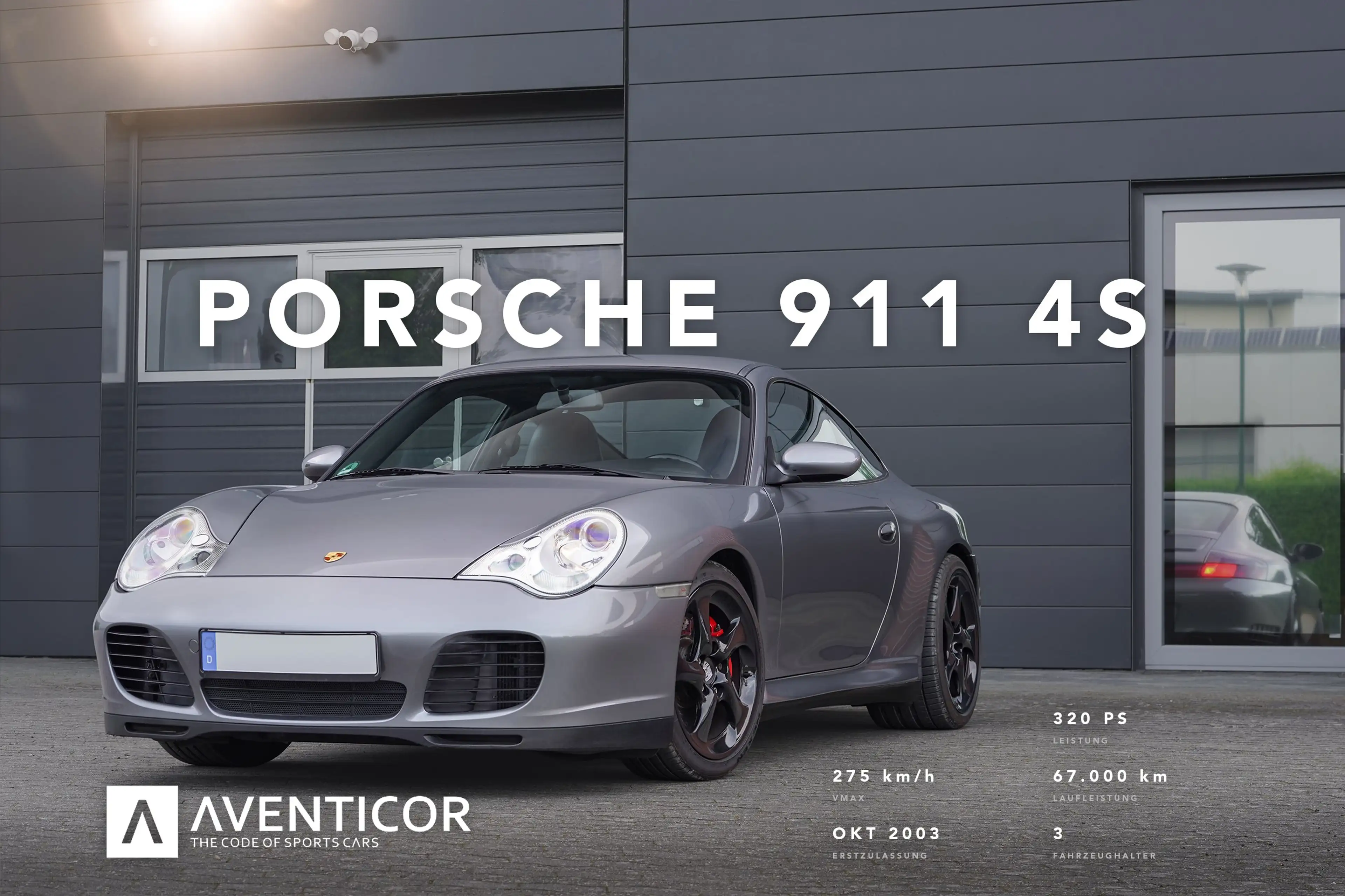 Porsche 996 911 CARRERA 4S | SPORTABGAS. | ERSTLACK