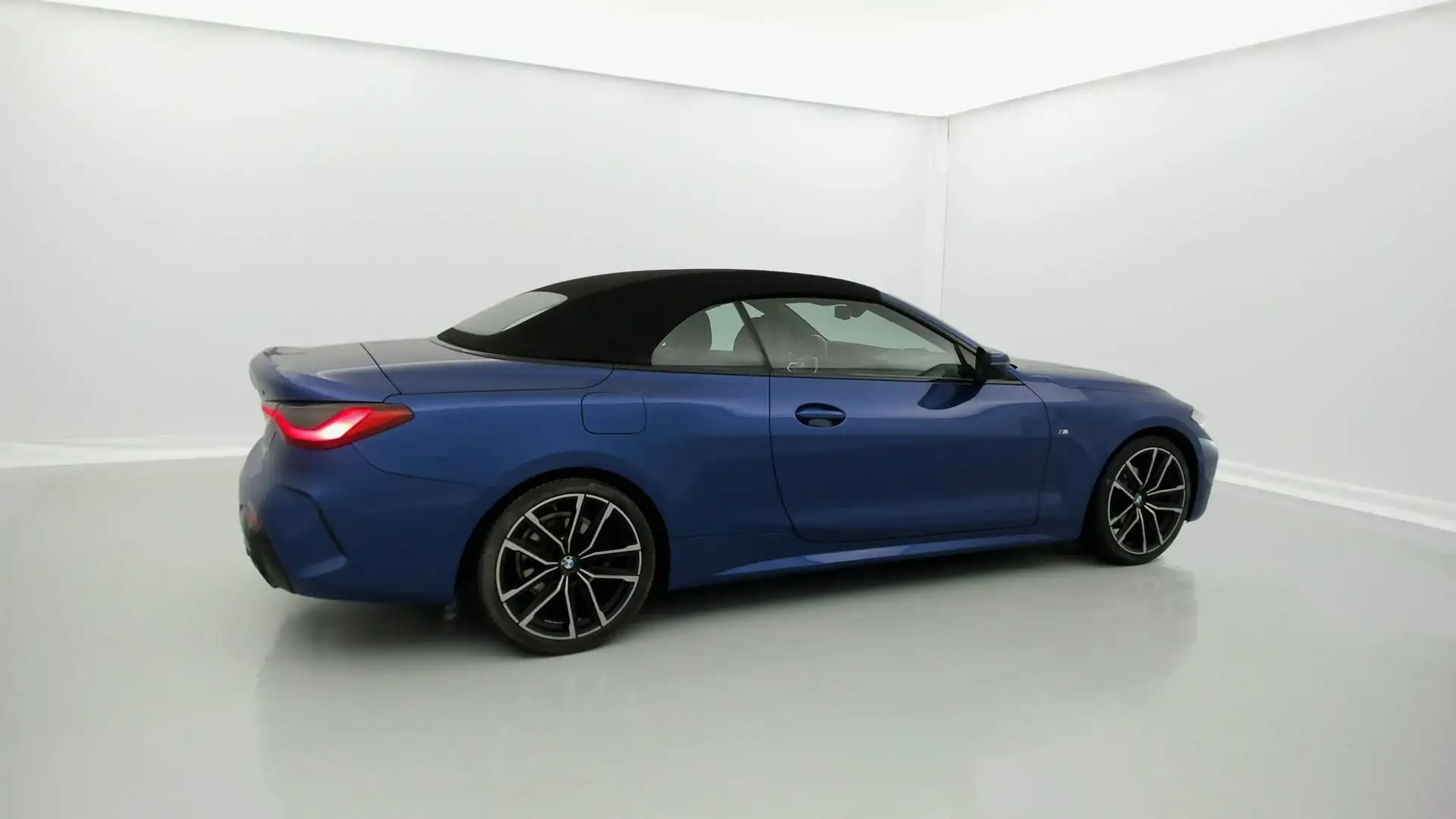 BMW 420 420iA Cabrio Bleu - 2