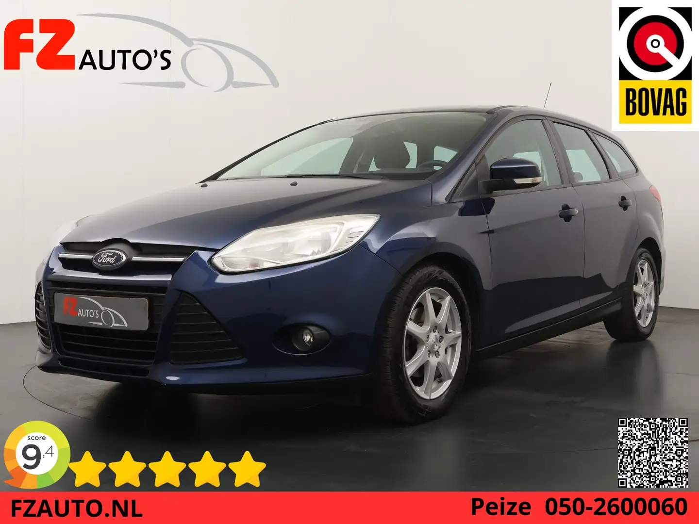 Ford Focus Wagon 1.6 TI-VCT Trend | Metallic | L.M velgen | F Blauw - 1
