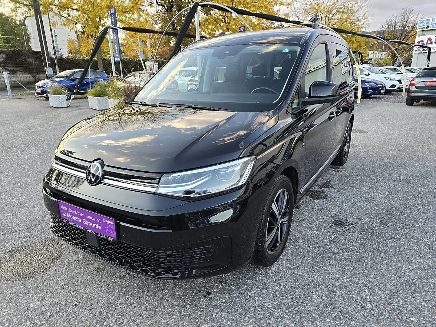 Volkswagen Caddy 1,5 TSI Style *LED* Schwarz - 1