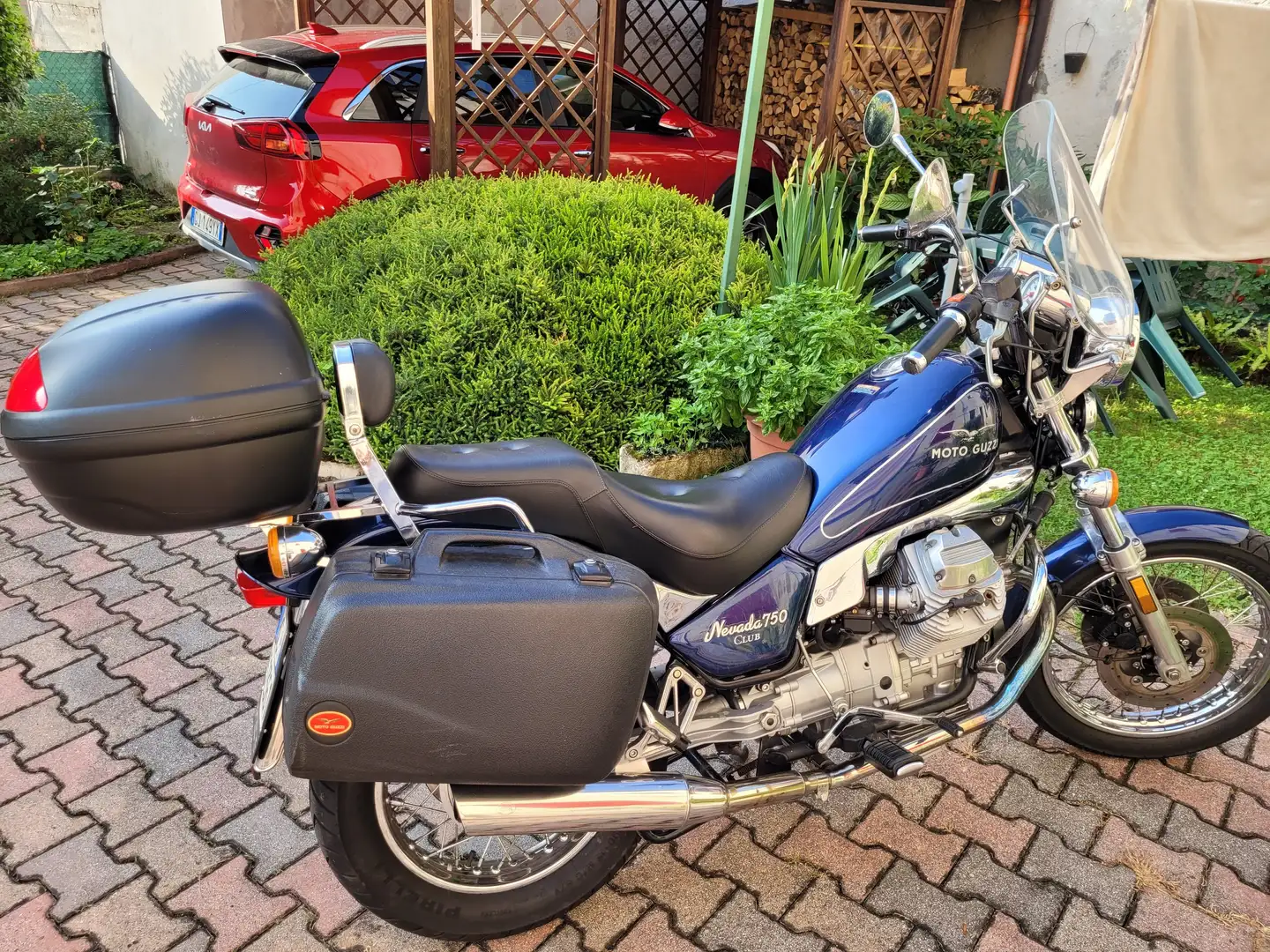 Moto Guzzi Nevada 750cc a carburatori Albastru - 2