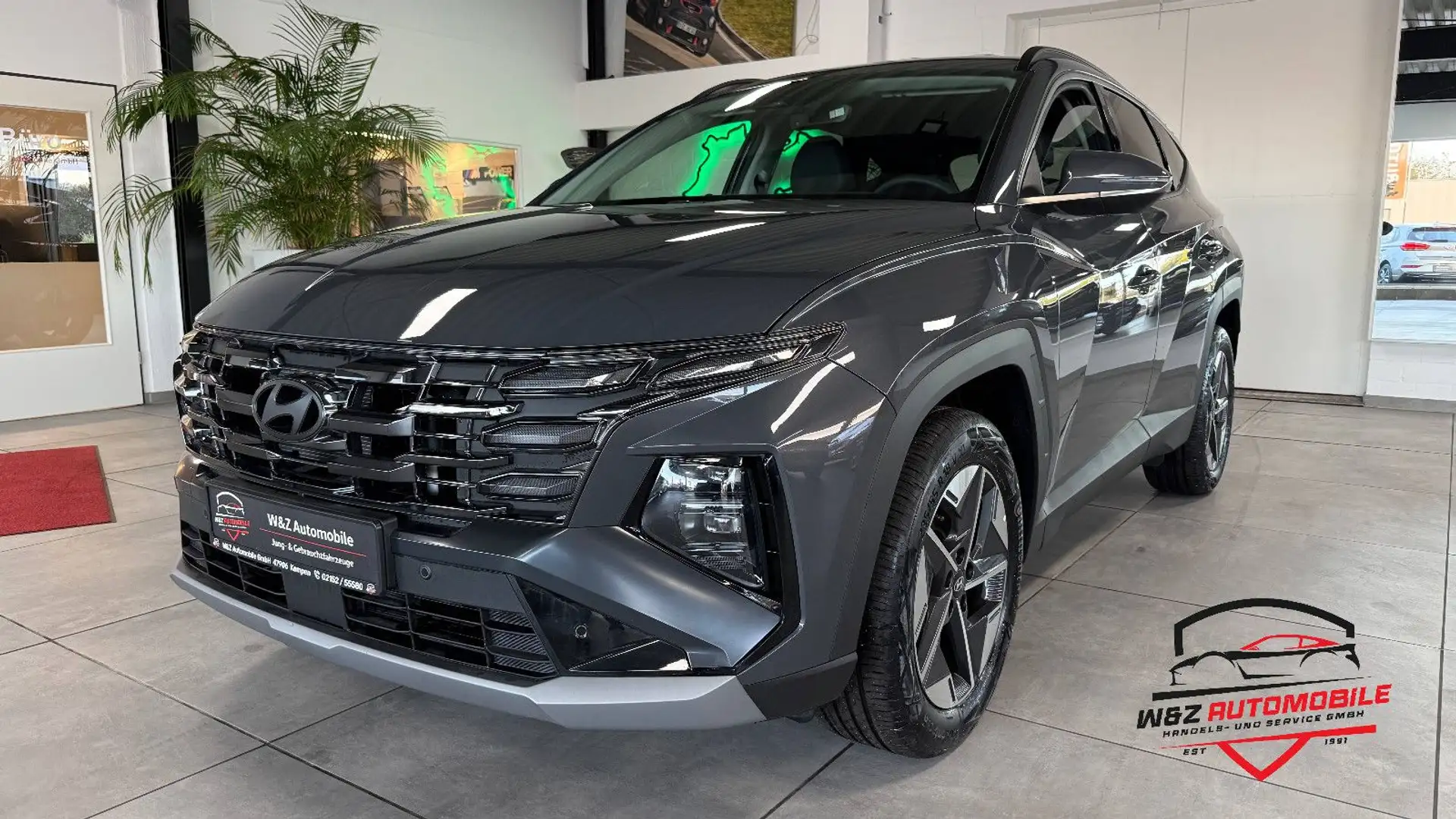 Hyundai TUCSON 1.6 T-GDI DCT +Navi+SHZ+Kamera+LED+ Grau - 1
