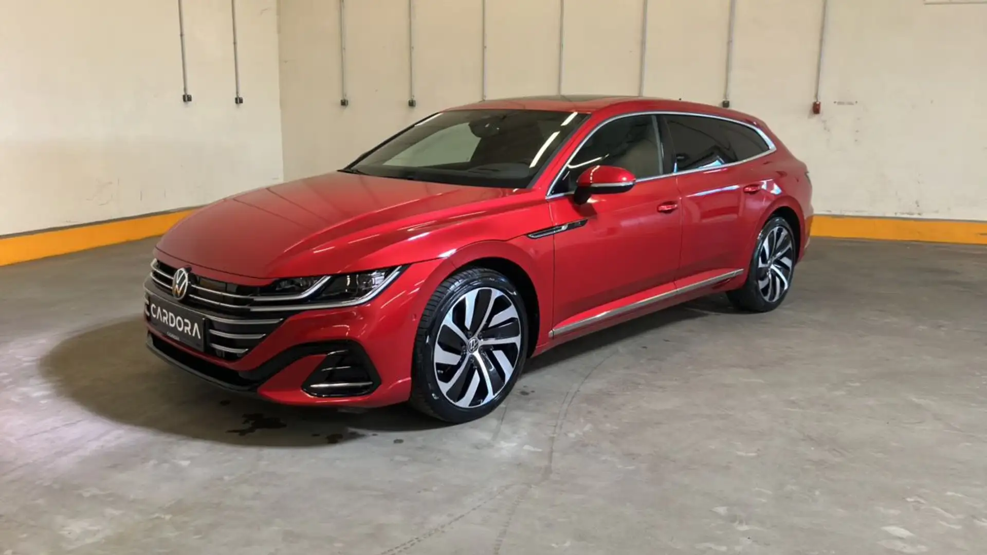 Volkswagen Arteon 1.4 TSI eHybrid R-Line OPF LED*LEDER*SKY*360-CAM* Rot - 2