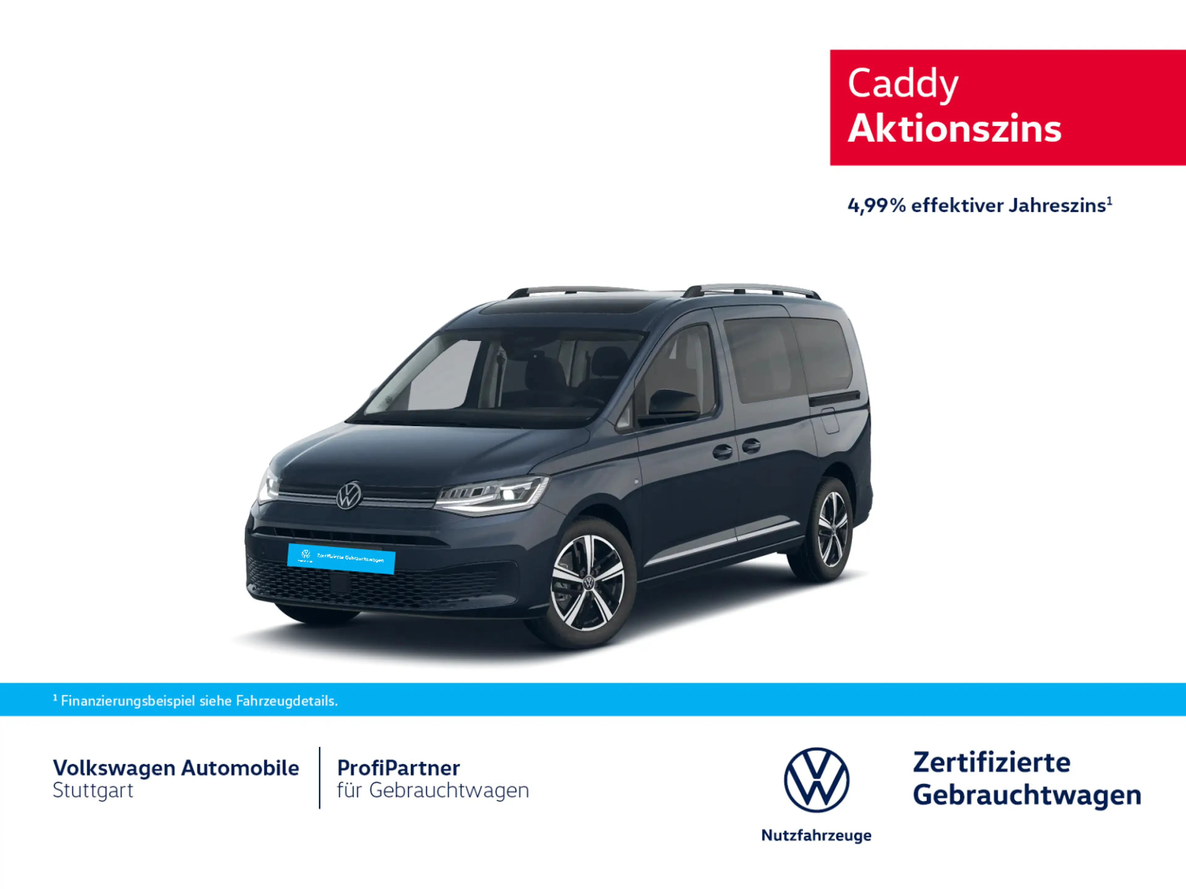 Volkswagen Caddy Style DSG 2.0 TDI Euro 6e Pano AHK