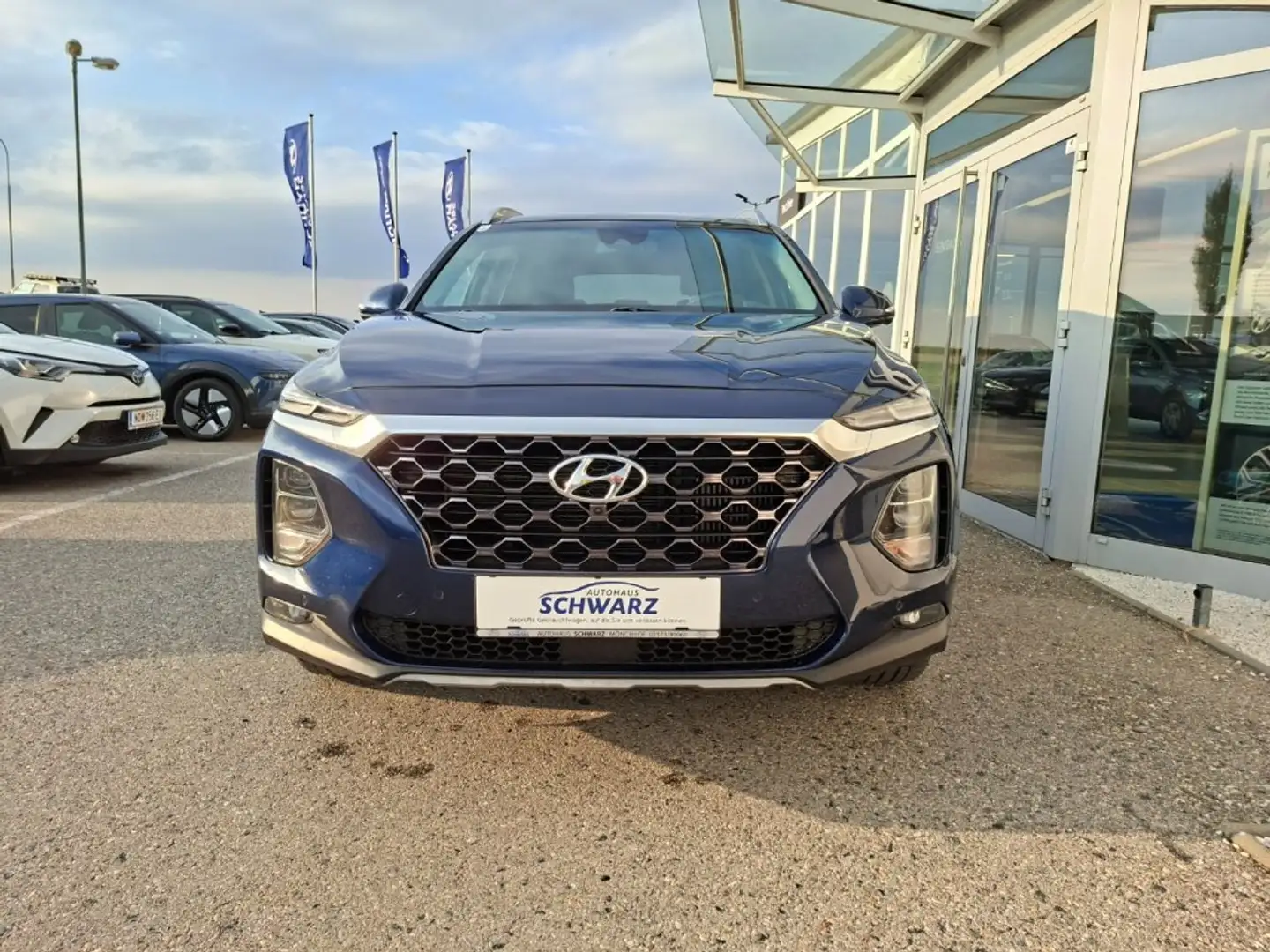 Hyundai SANTA FE 5 Level 6 2,2 CRDI 4WD AT s0b62 Blau - 2