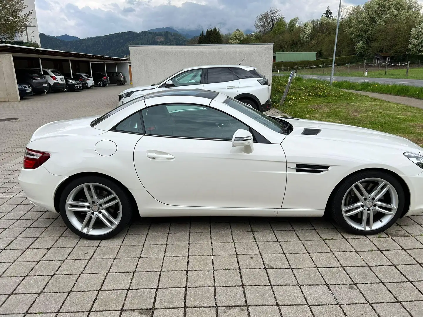 Mercedes-Benz SLK 350 BlueEfficiency+Aut. Weiß - 1