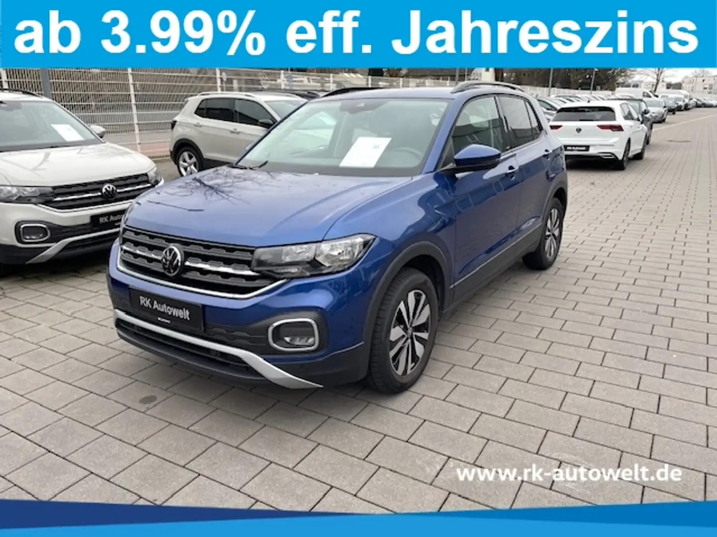 Volkswagen T-Cross 1.0 TSI Move Navi AHK ACC Ganzjahresreifen Apple C Azul - 1