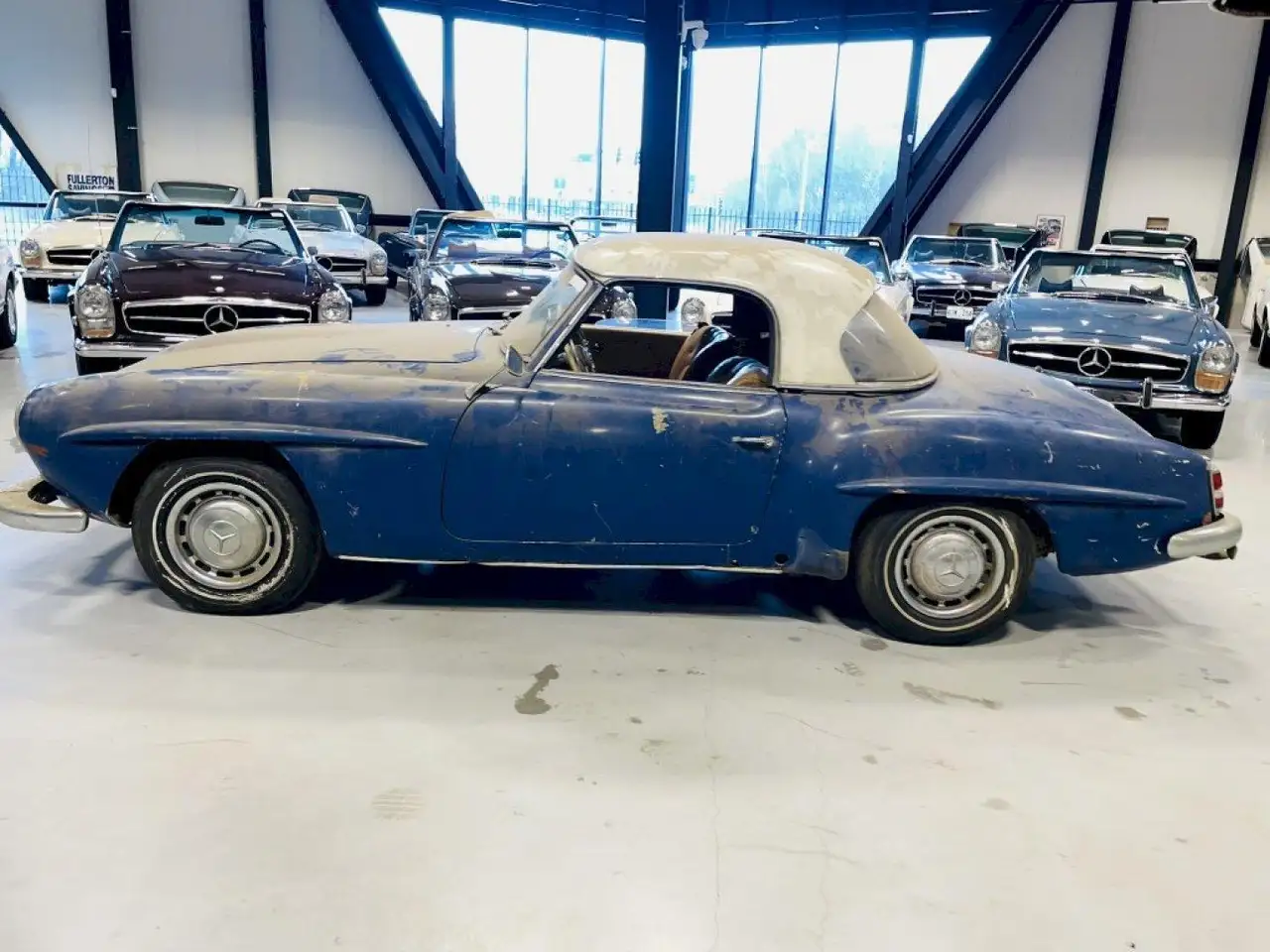 Mercedes-Benz 190 W121 190SL Cabriolet, foto 6