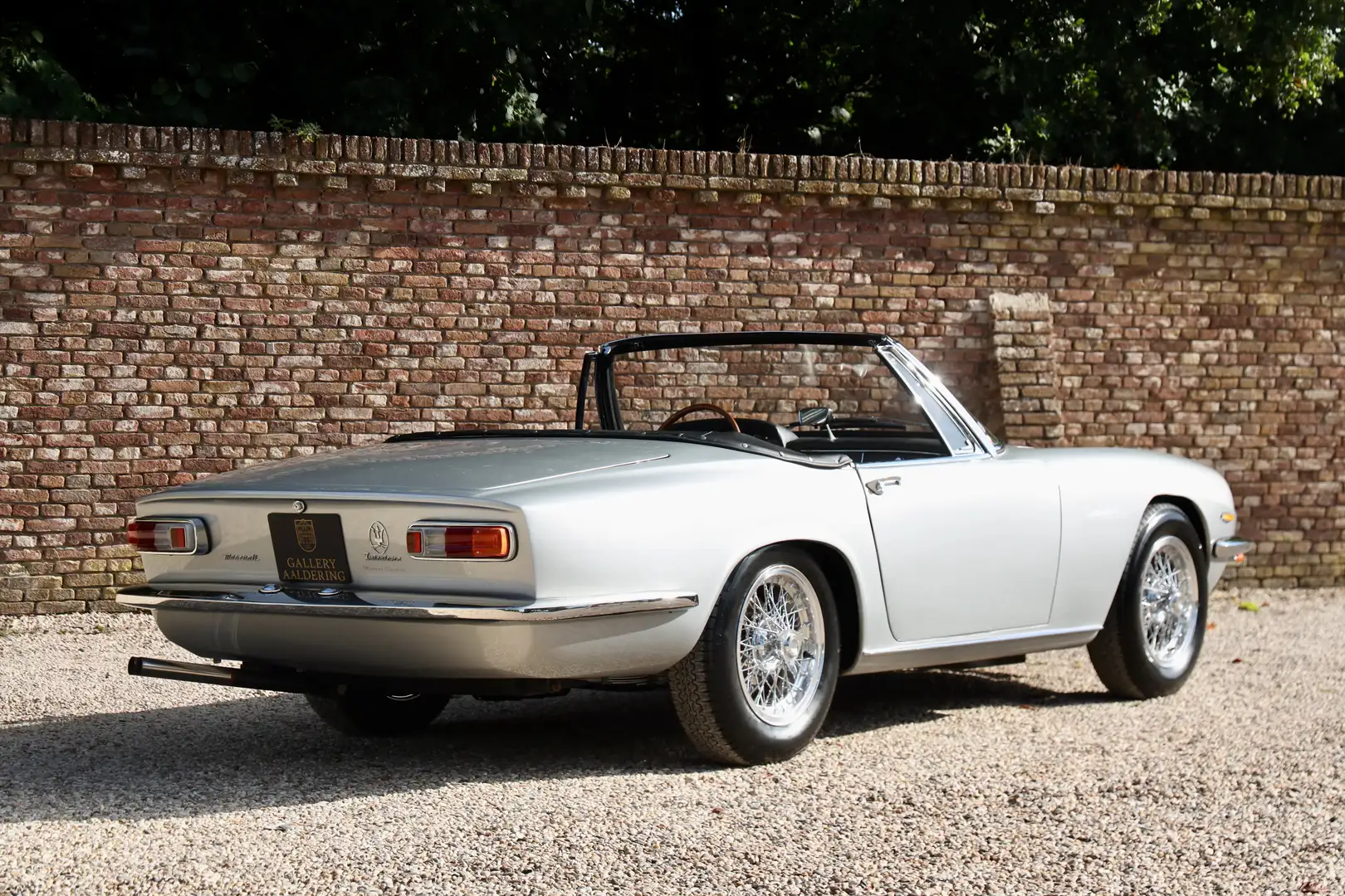 Maserati Spyder Mistral 3700 "One of 12" Frame-off restoration - b Zilver - 2