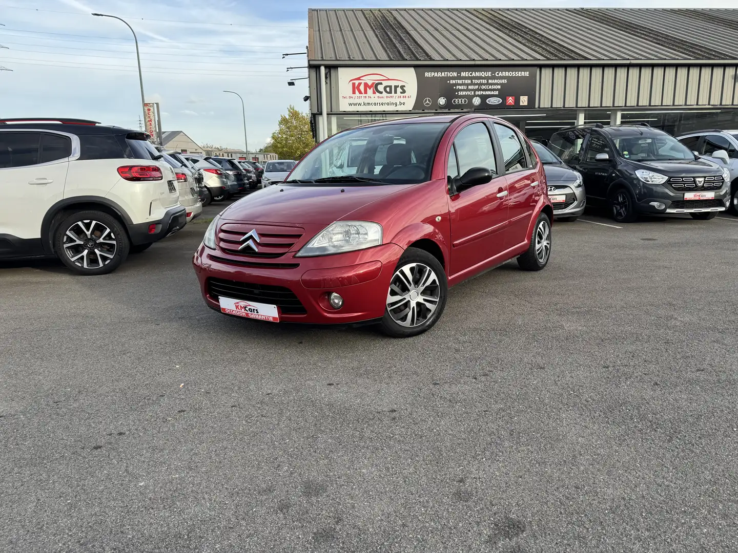 Citroen C3 1.4 HDi / CLIMATISATION / CONTROL TECH OK/CAR-PASS Rouge - 2