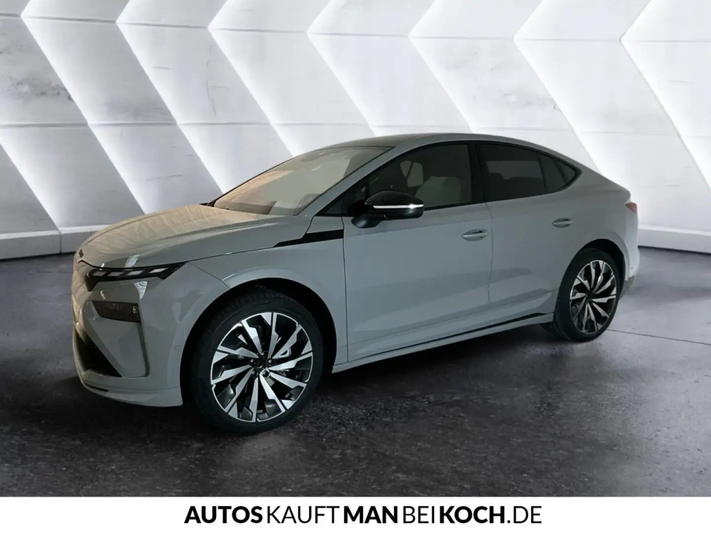 Skoda Enyaq Coupe 85 Sportline MAXX AHZV NAVI beh. WSS Grau - 2