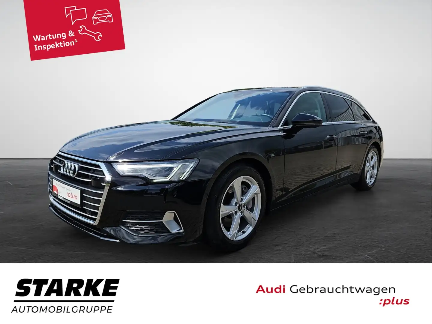 Audi A6 Avant 45 TDI S tronic quattro Sport NaviPlus Ma... Schwarz - 2