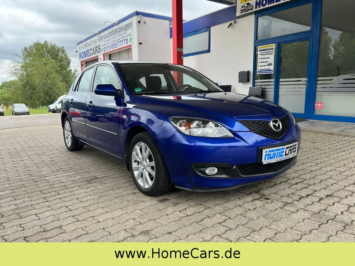 Mazda 3 Lim. 1.6 Sport Active - TÜV 07/2026 Blau - 1