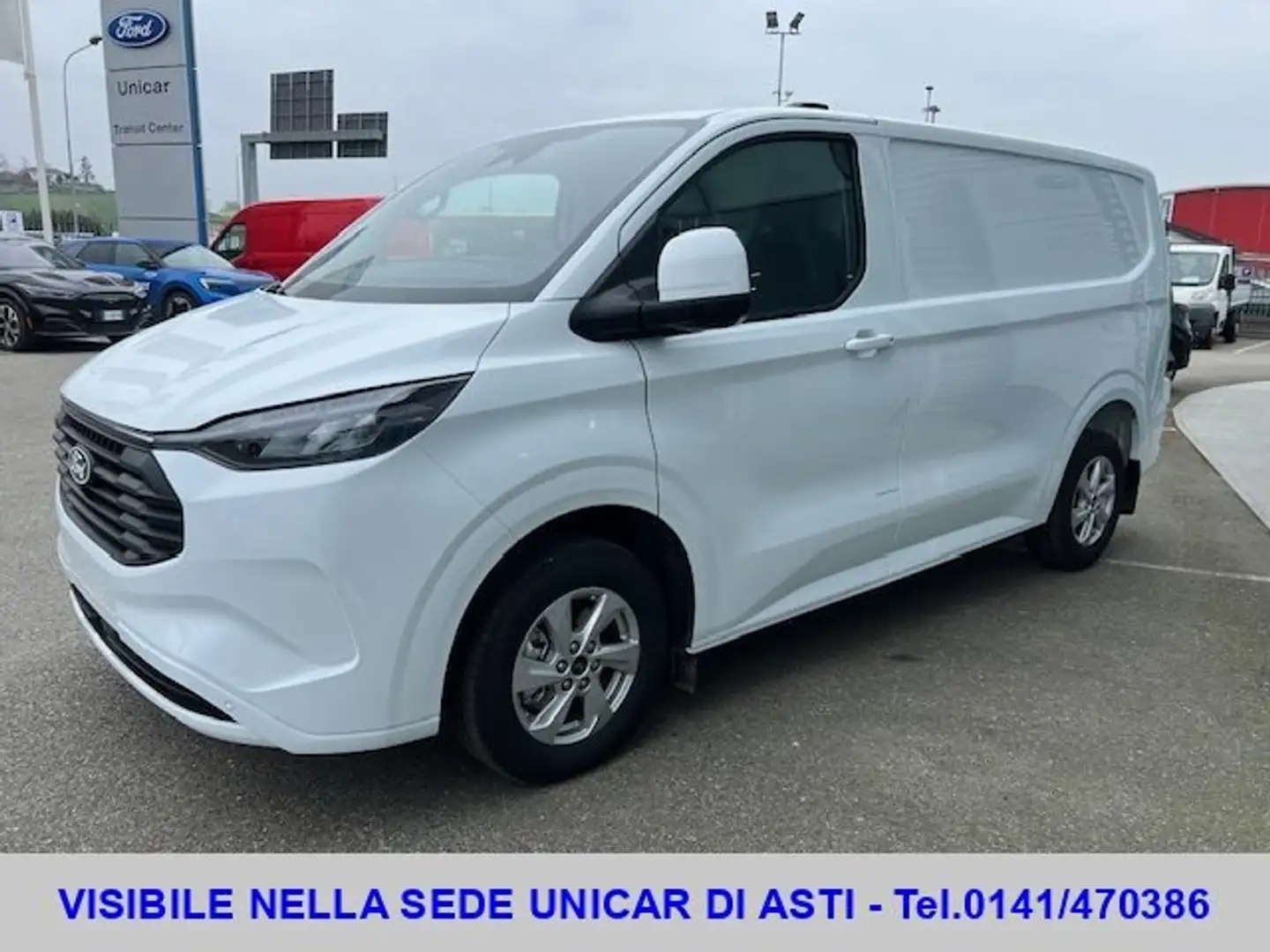 Ford Tourneo Custom 320 2.5 Duratec PHEV 233CV PC Furgone Titanium Bianco - 1