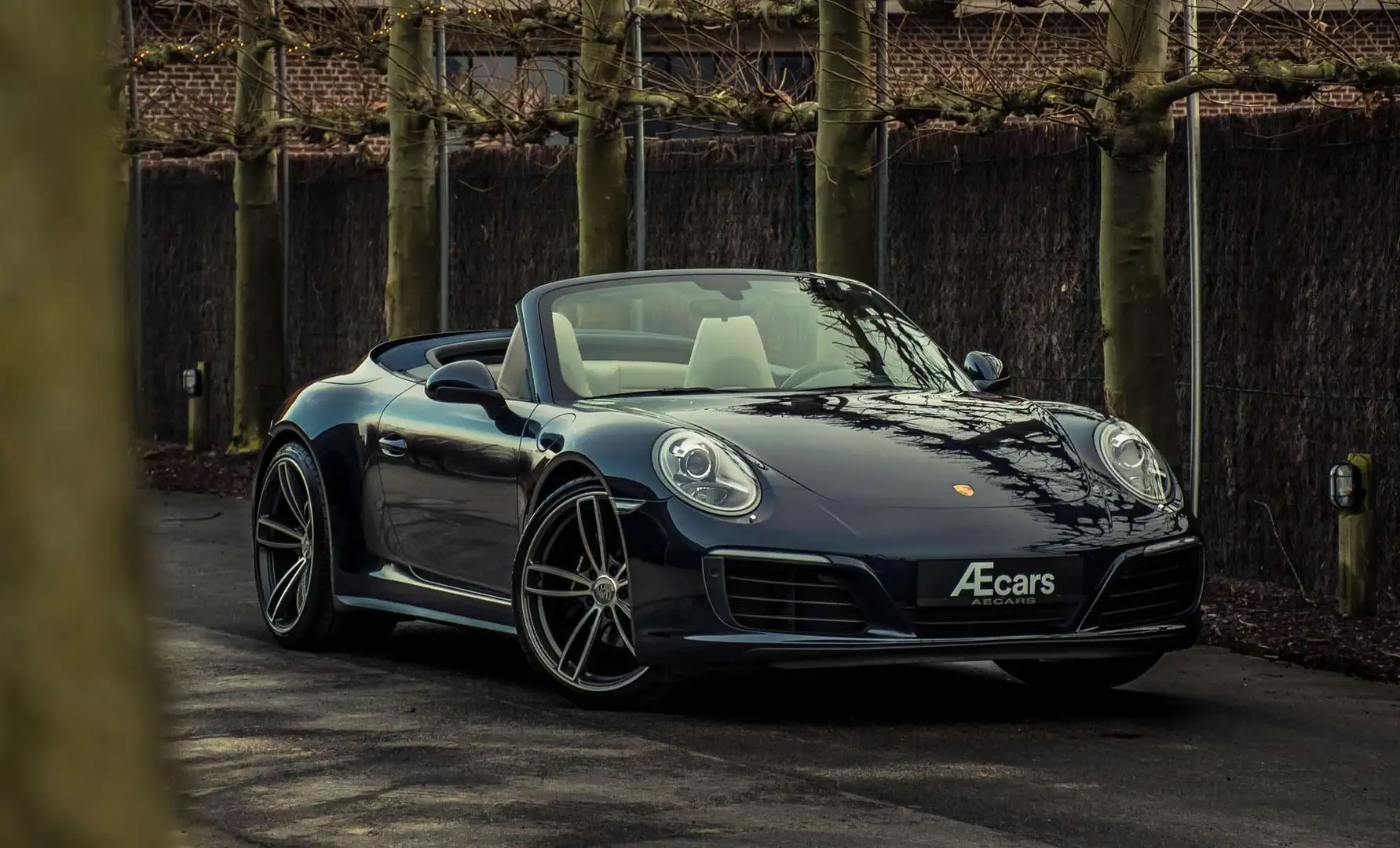 Porsche 991 911 CARRERA 4 CABRIO *** 1 OWNER / BELGIAN *** Bleu - 2